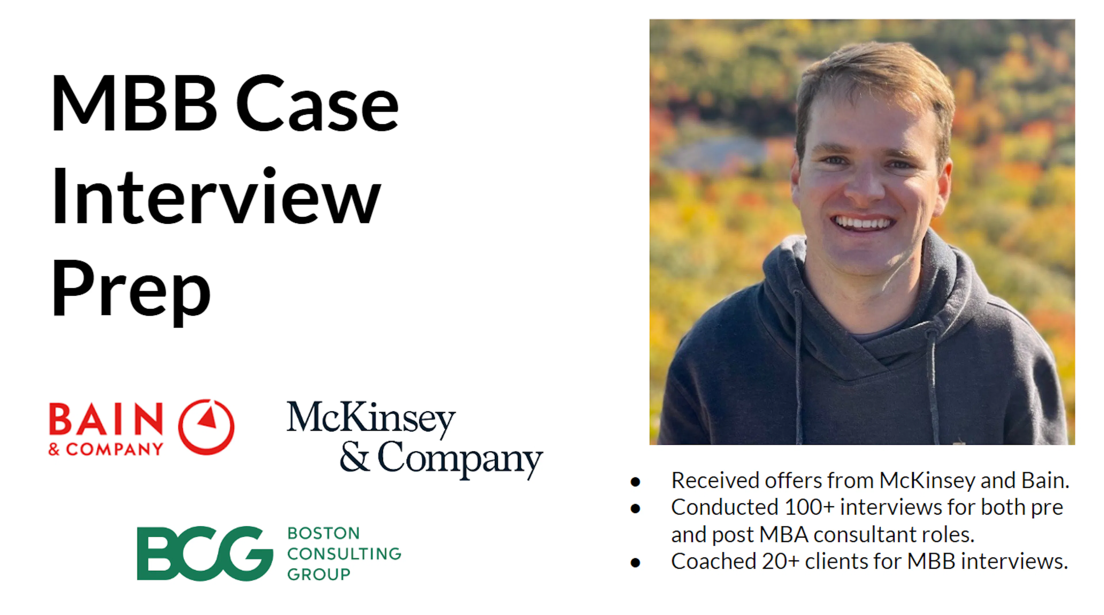 Nail the case! My Bain playbook from 100+ interviews.