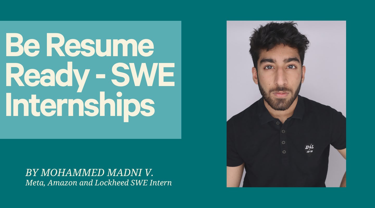 Ready up your resume for SWE internships