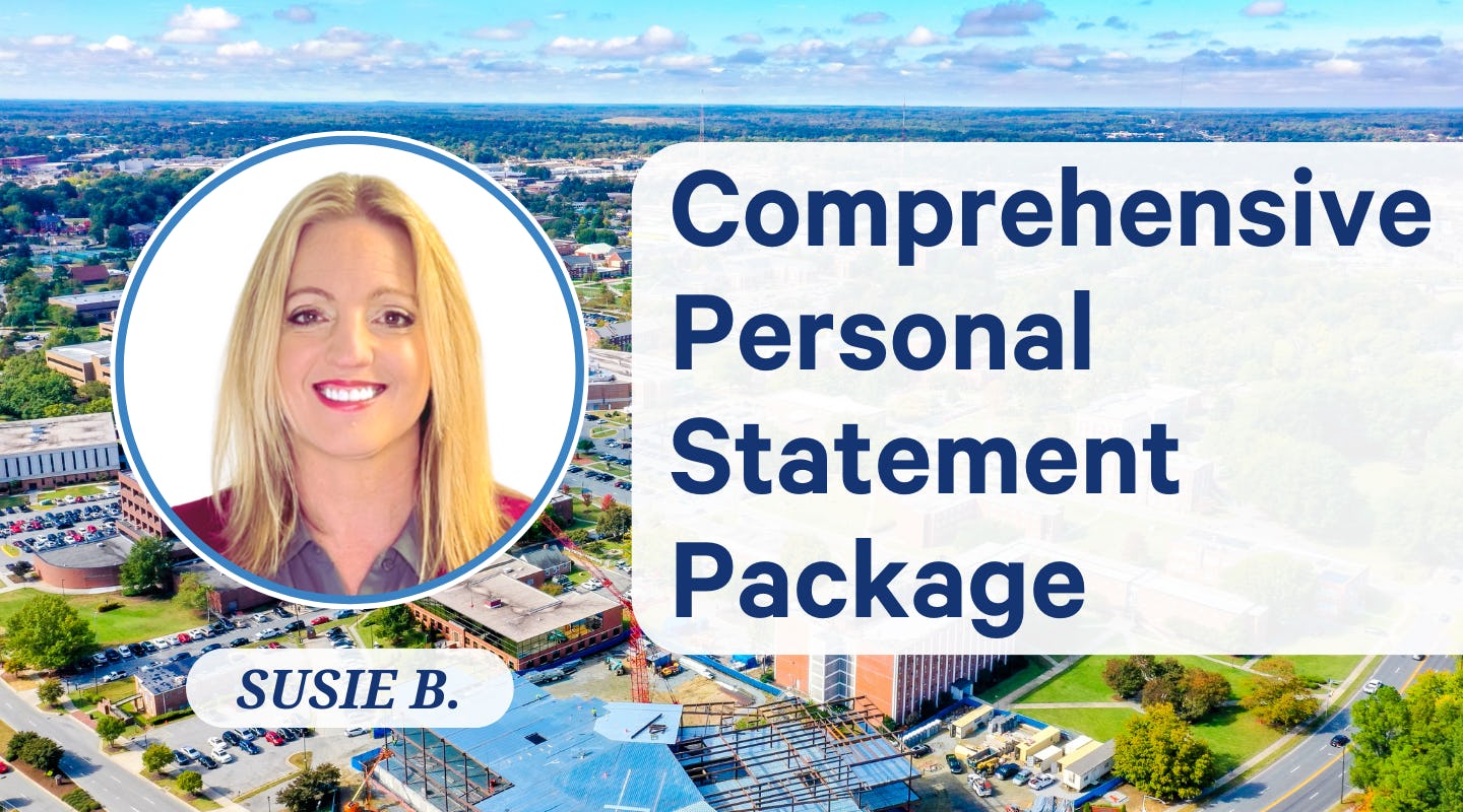Comprehensive Personal Statement Package