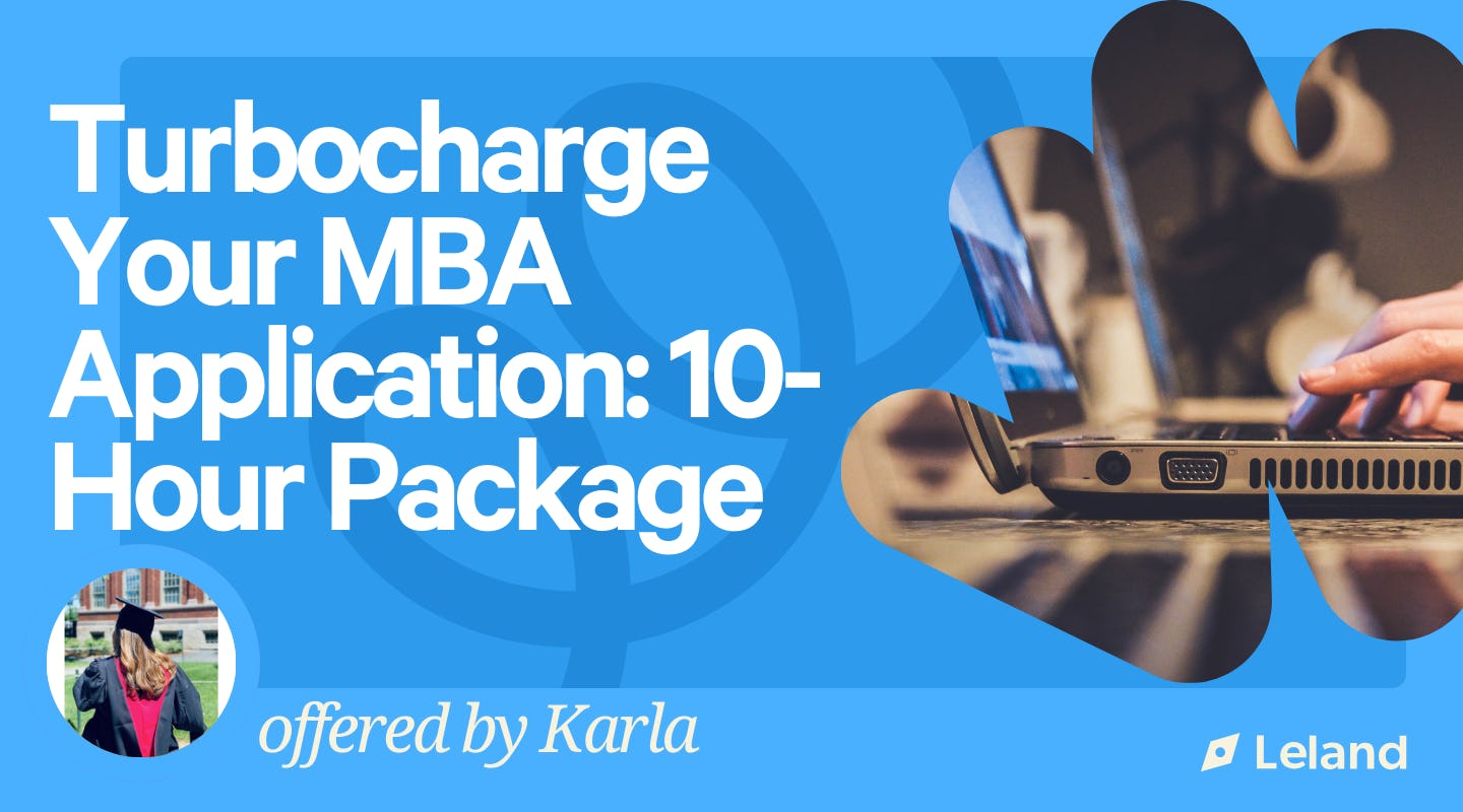  Turbocharge Your MBA Application: 10-Hour Package