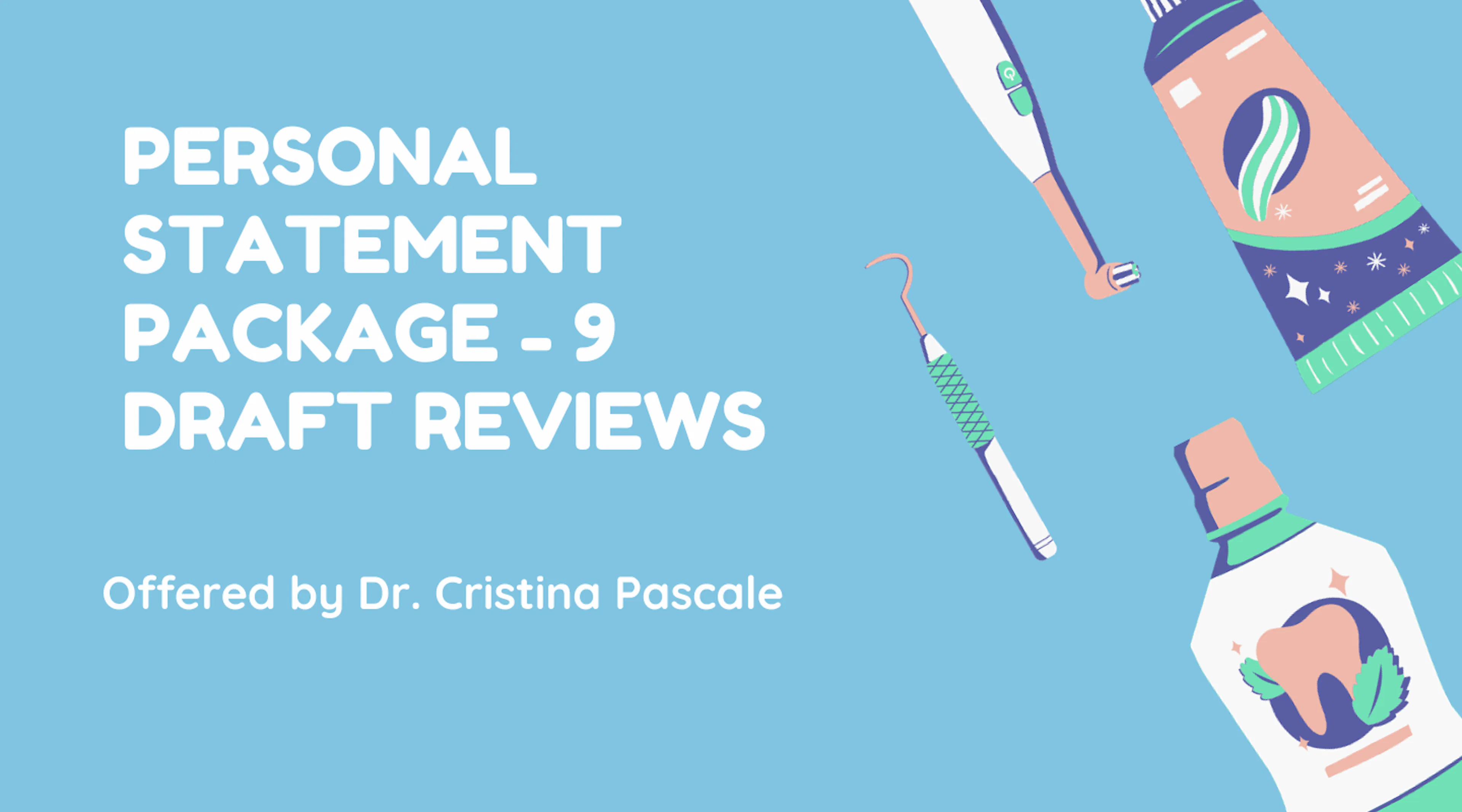  Personal Statement Gold Level Package 