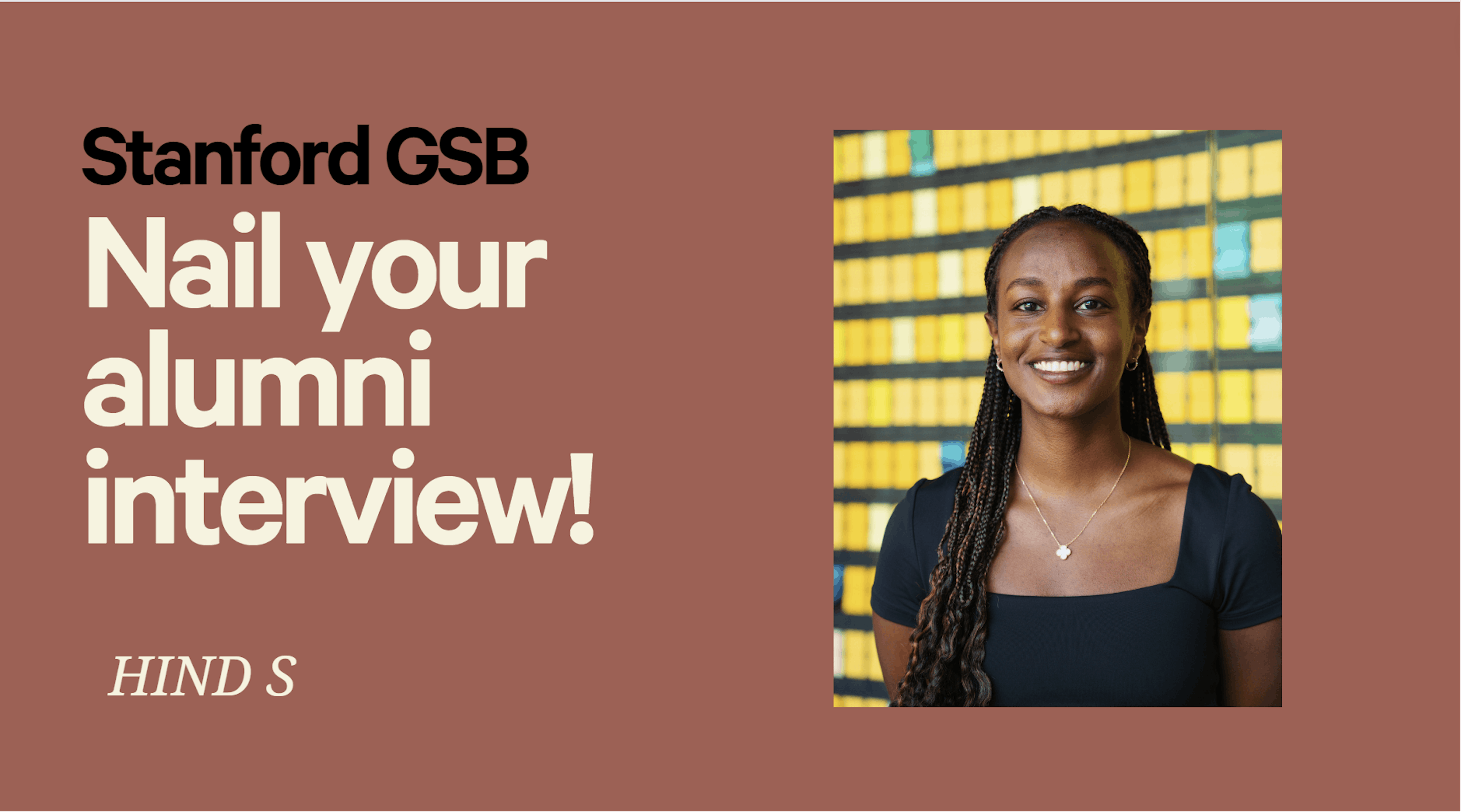 GSB Interview Prep Session