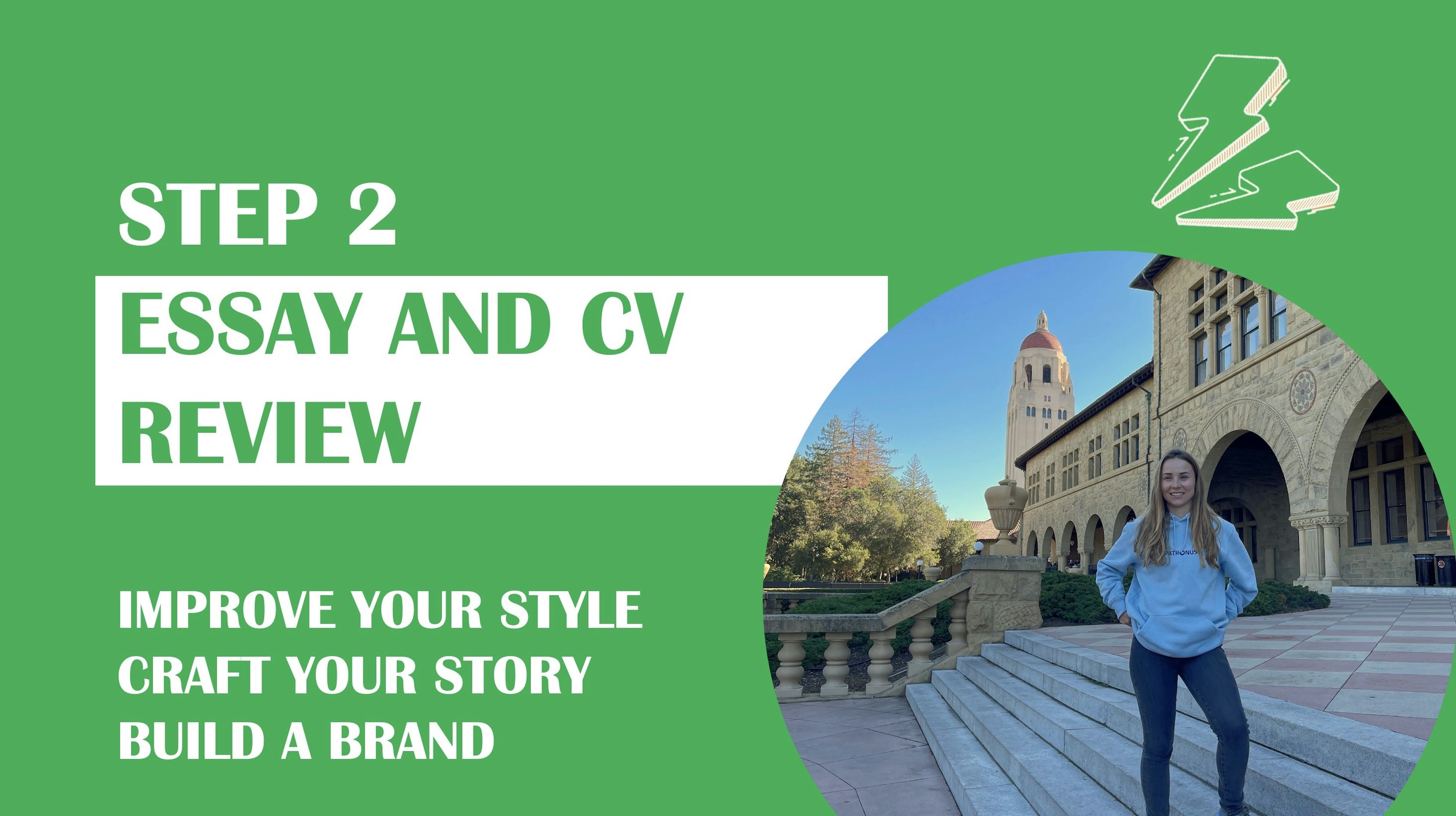 MBA Package Step 2: CV & Essays & Rec Letters