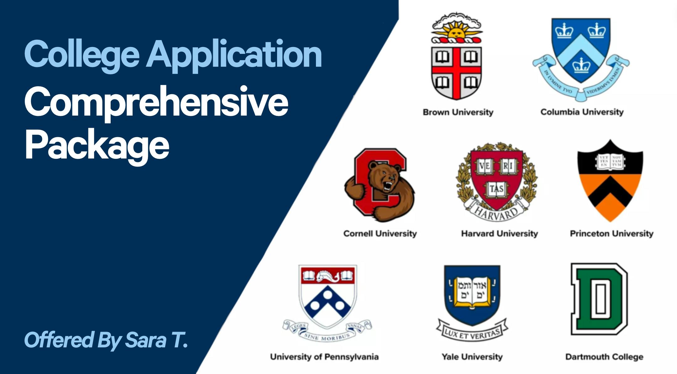 College Apps | Comprehensive Package by Sara T. | Leland