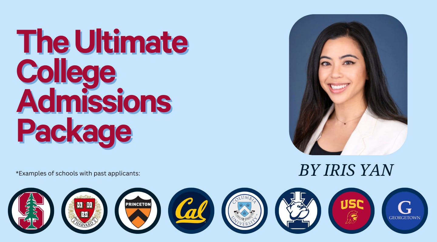 The Ultimate College Admissions Package