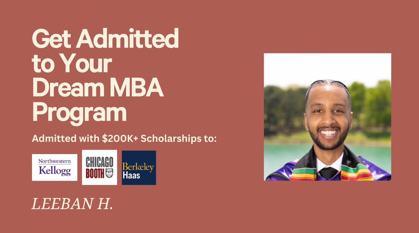 MBA Package - Get Admitted to Your Dream School