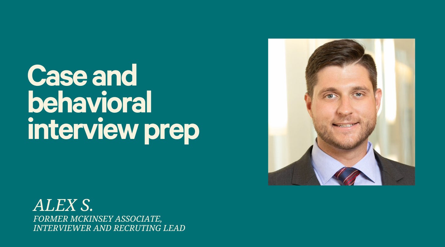 MBB case and behavioral prep - 3 case package with full debrief + tips