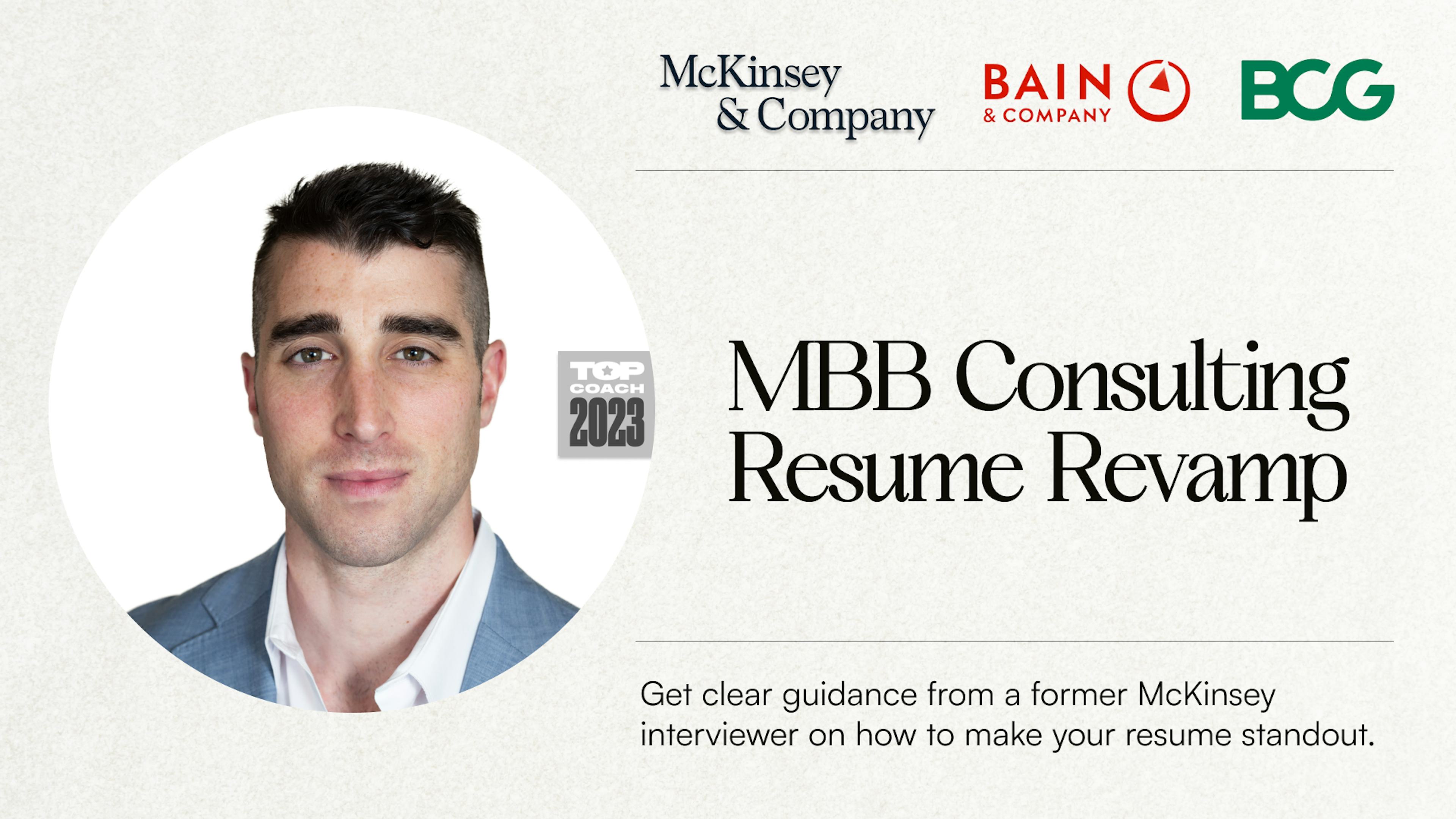 MBB Consulting | Resume Revamp