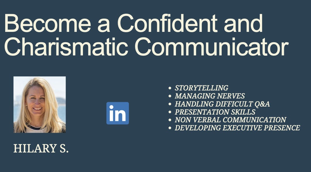 Become a Confident and Charismatic Communicator