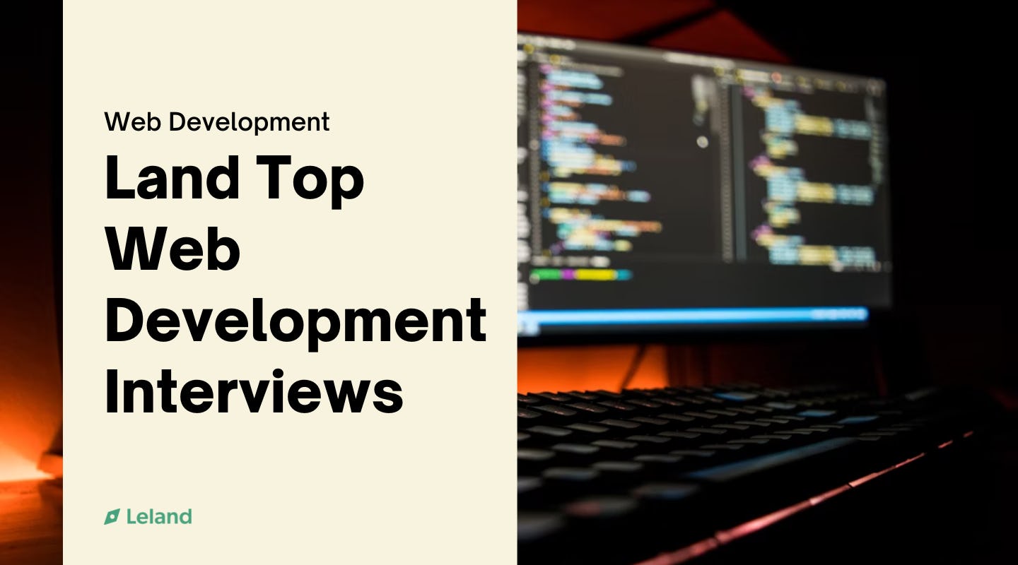 Land Top Web Development Interviews