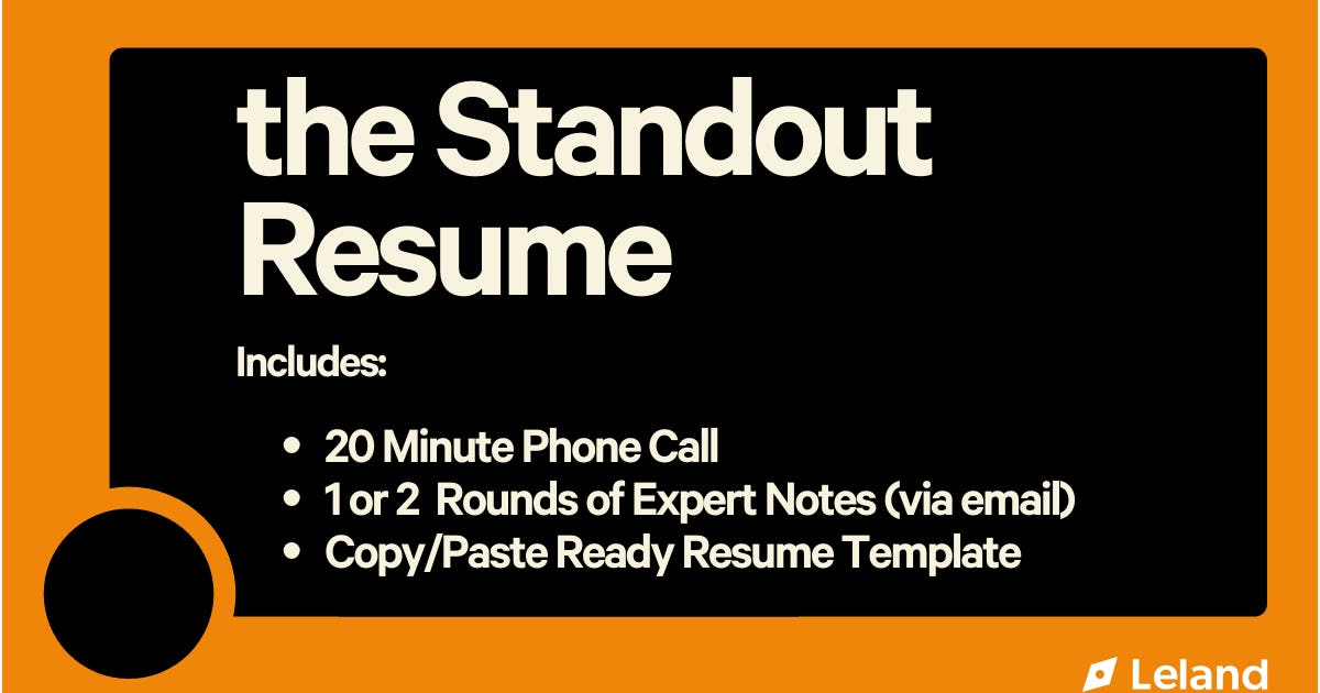 The Standout Resume