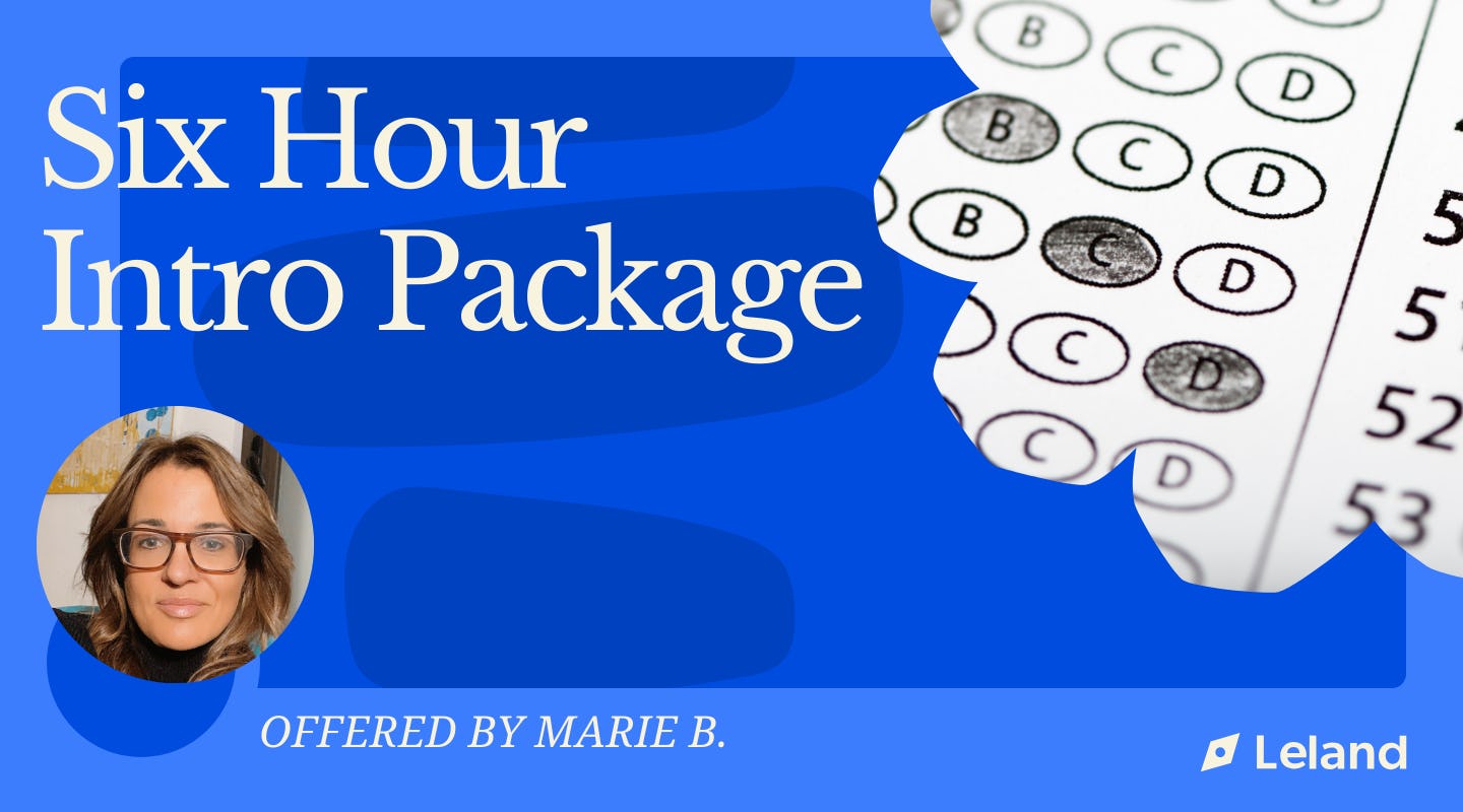 Six Hour Intro Package