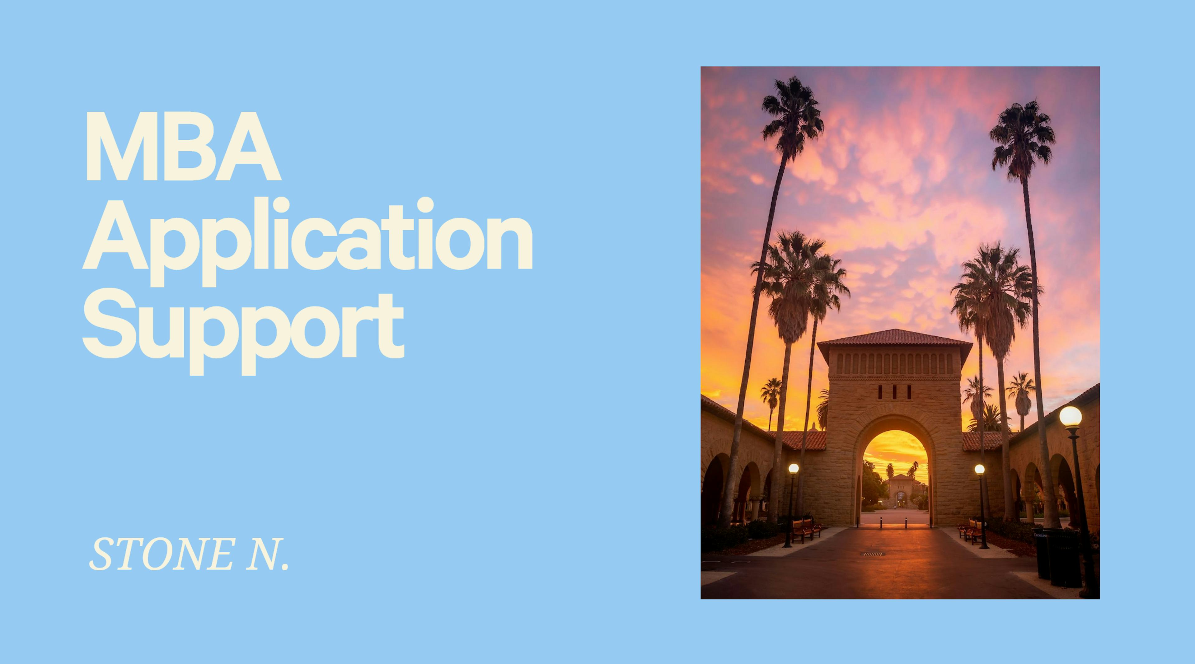 MBA Application Support