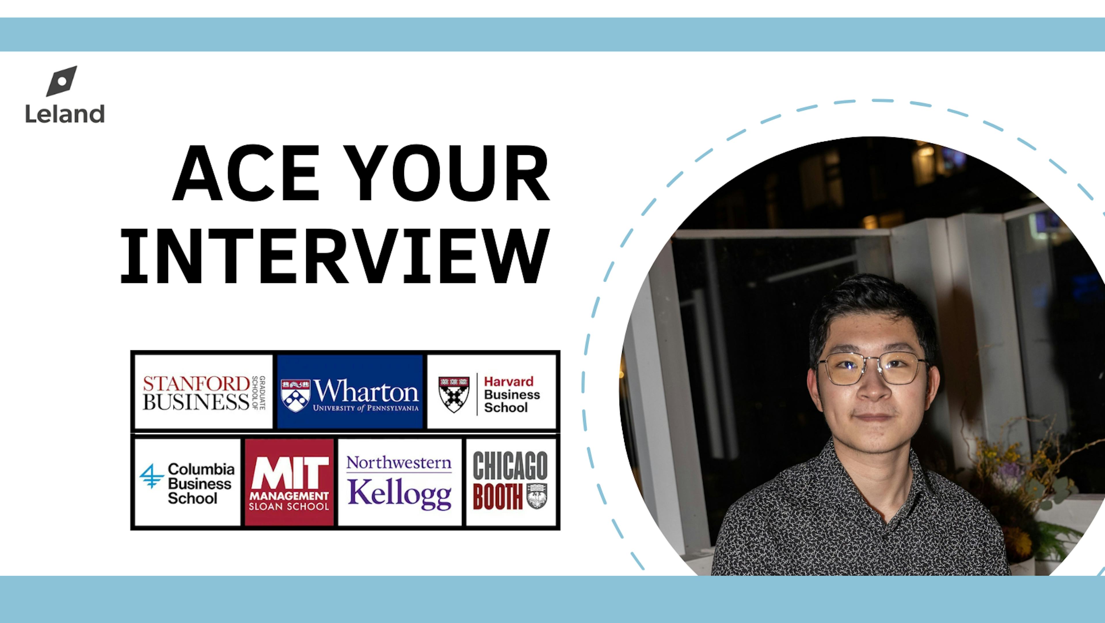 Ace Your MBA Interview