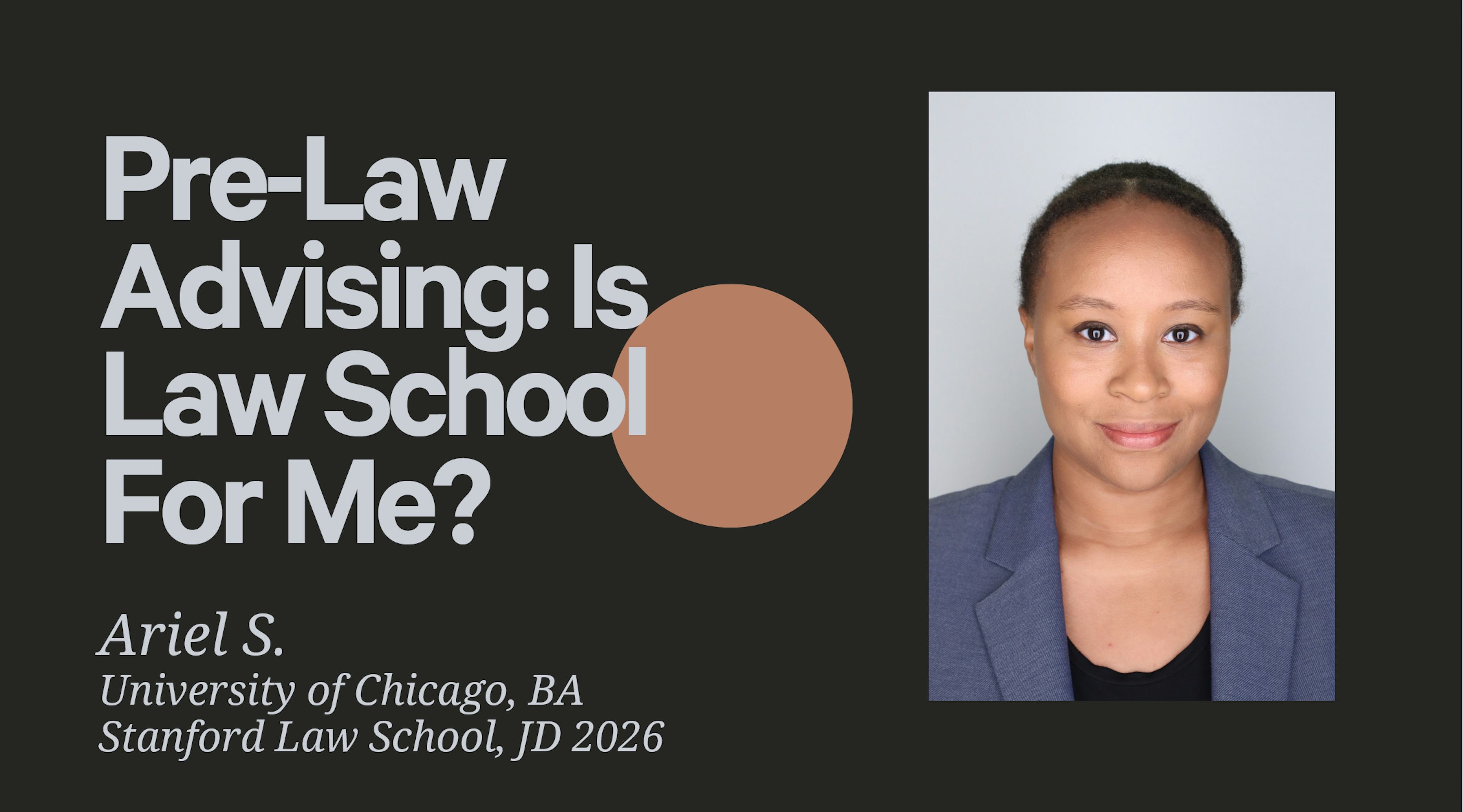 Pre-Law Advising: What's right for me?