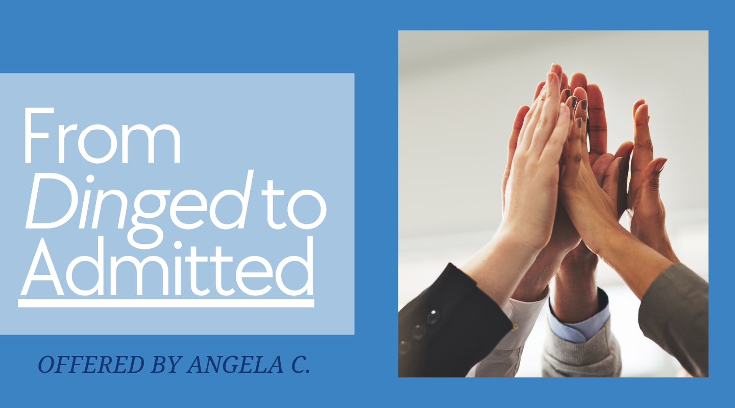From Dinged to Admitted - MBA Reapplicant Reboot