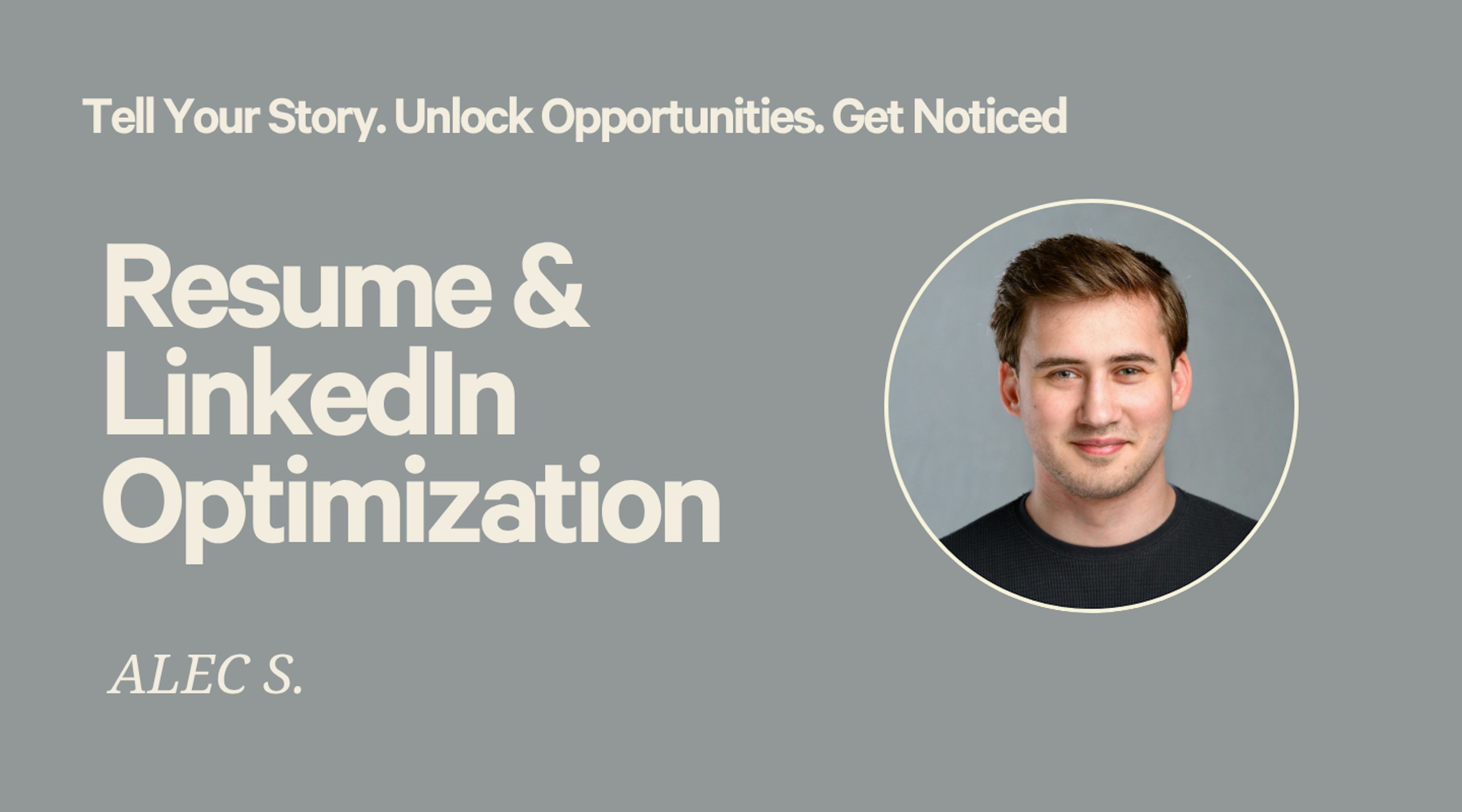 Resume & LinkedIn Profile Optimization Sessions