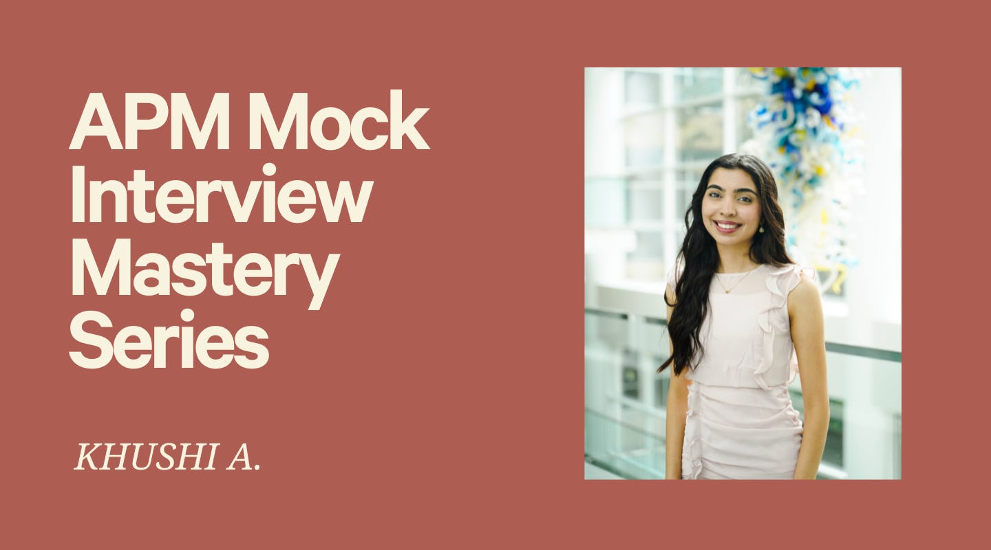 APM Mock Interviews