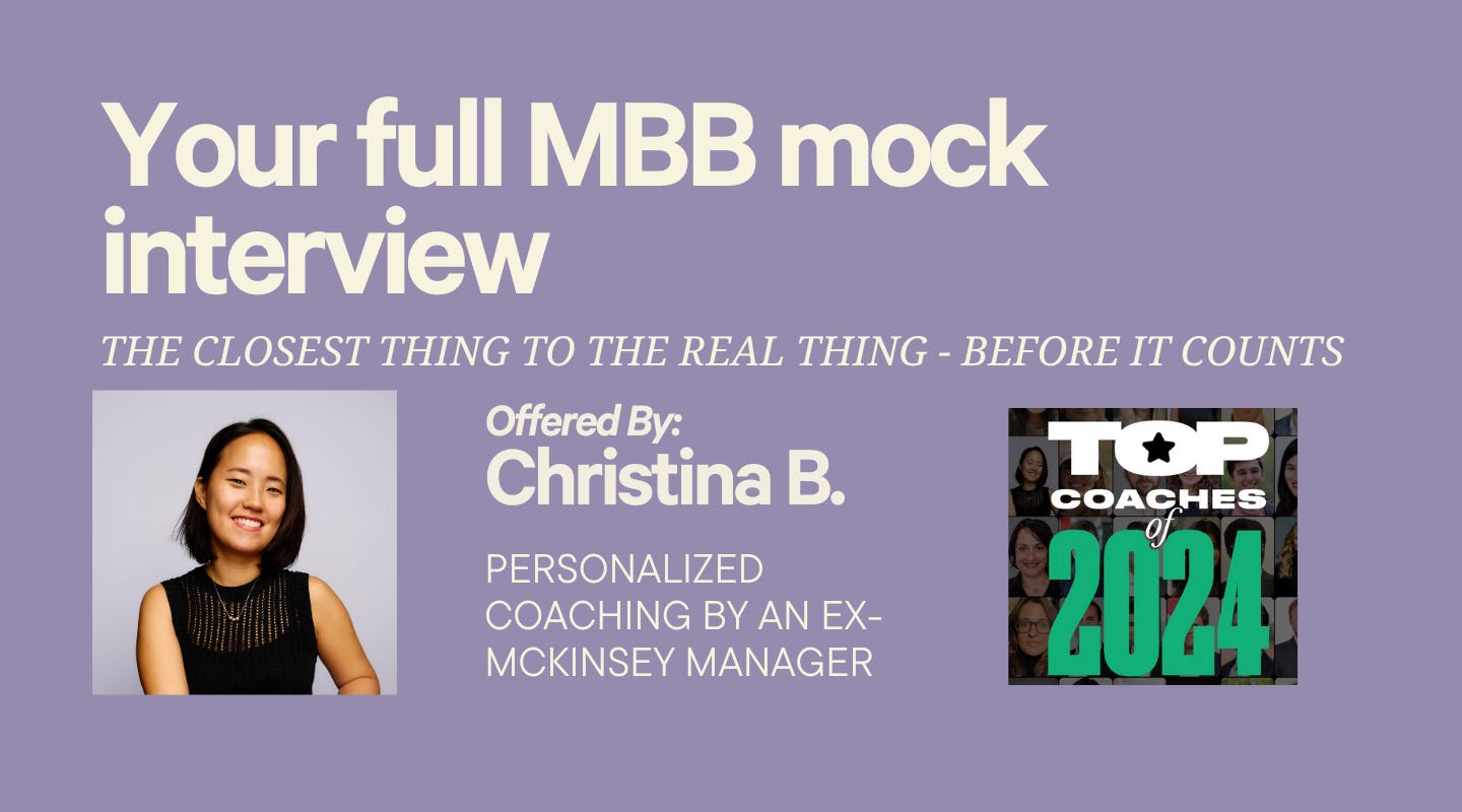 Run a Real MBB Consulting Interview