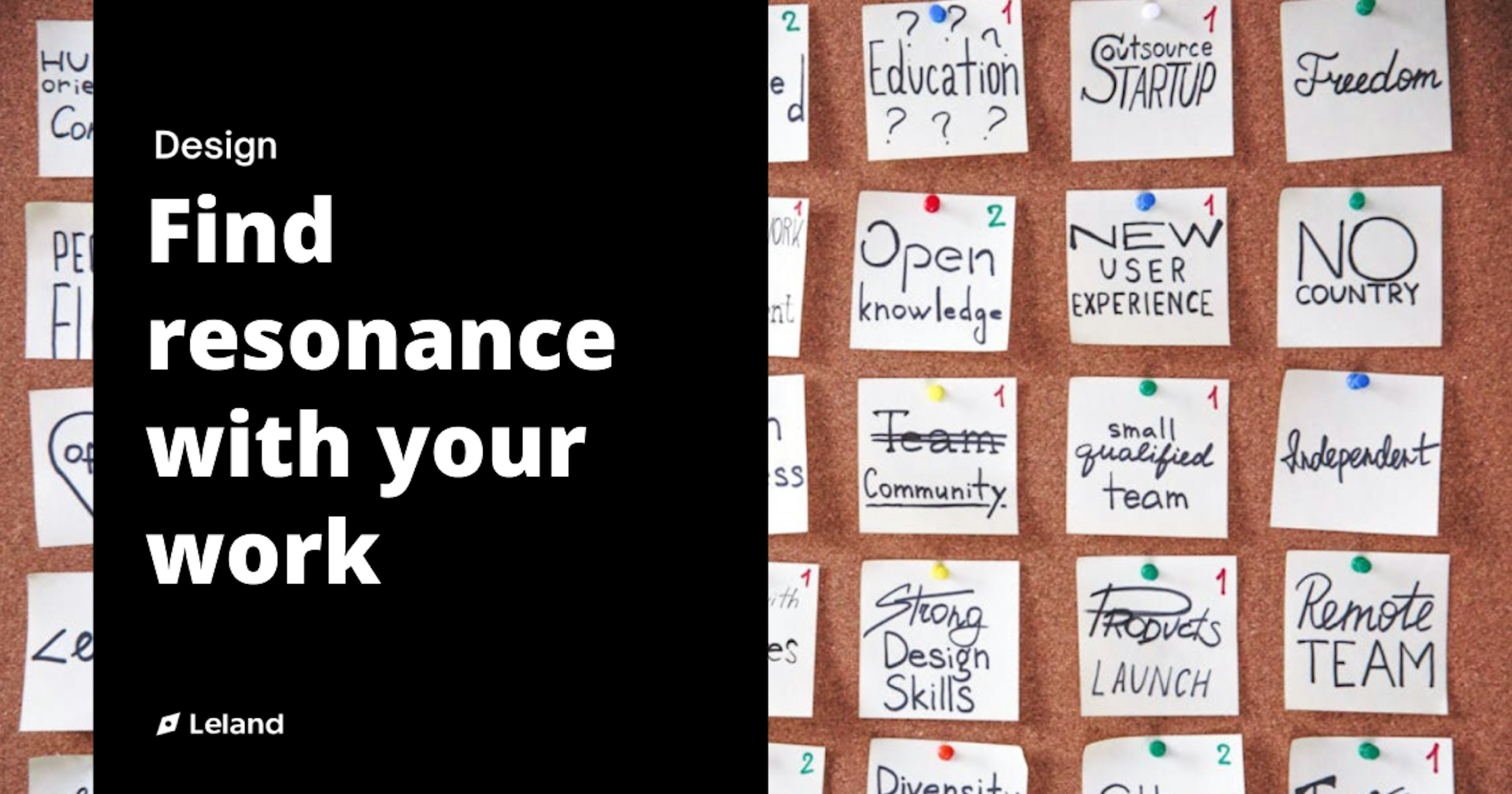 Find resonance with your work