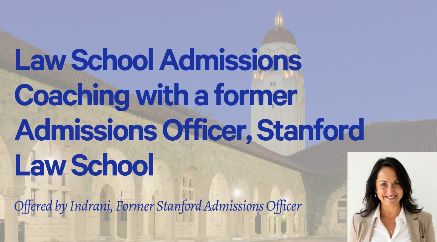 Law School Admissions - Final Application Review