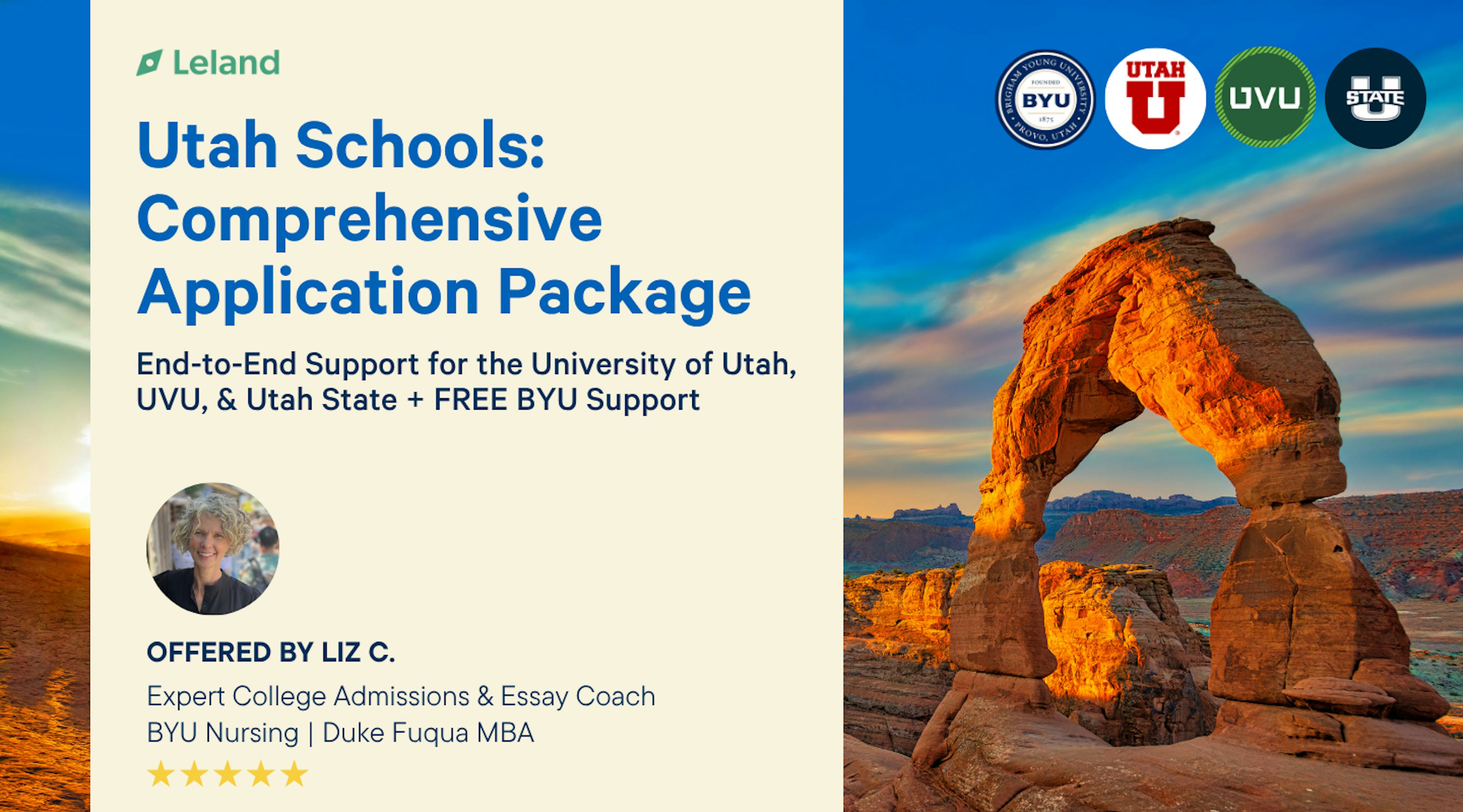 Utah Schools: Comprehensive Application Package