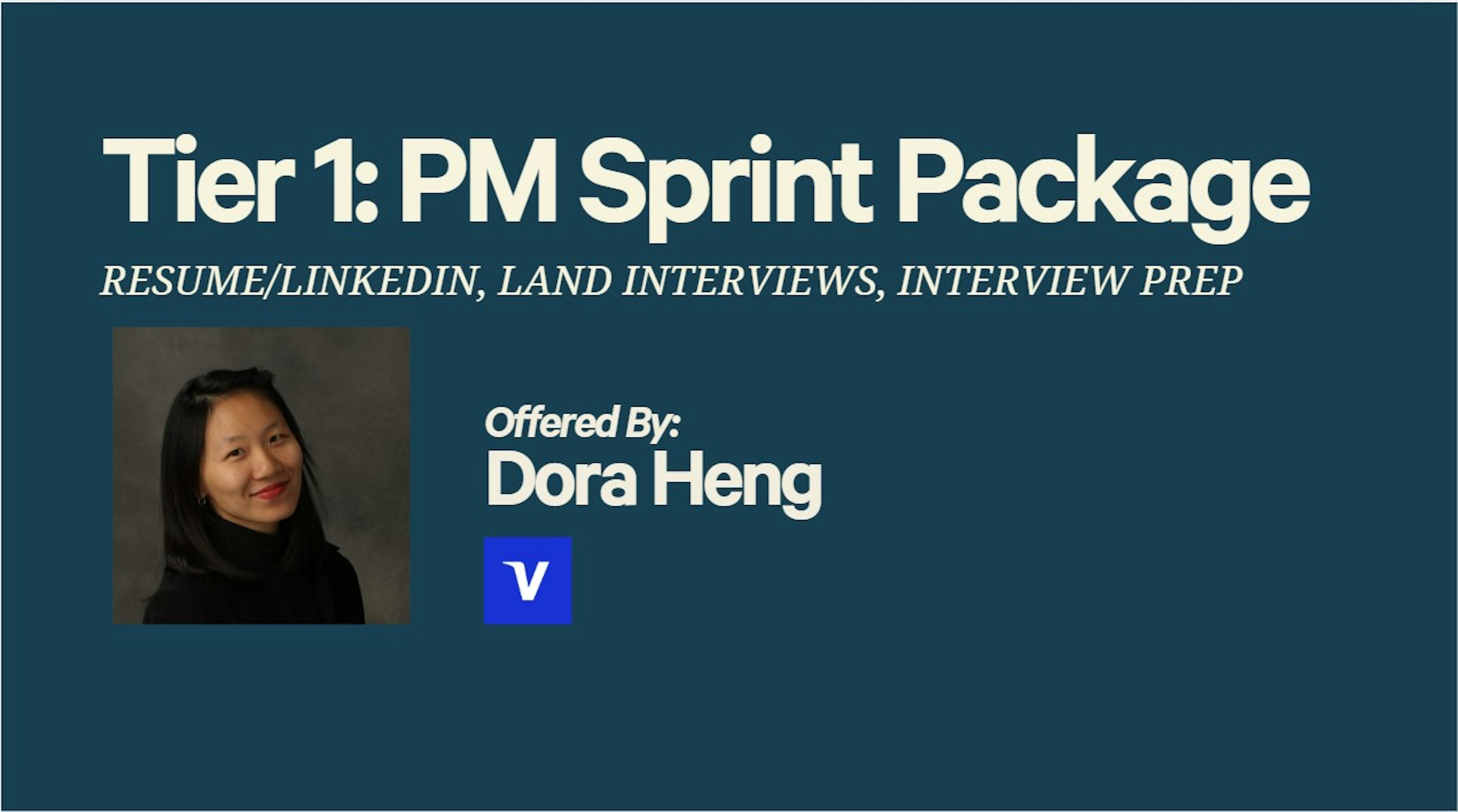 Tier 1: PM Sprint Package