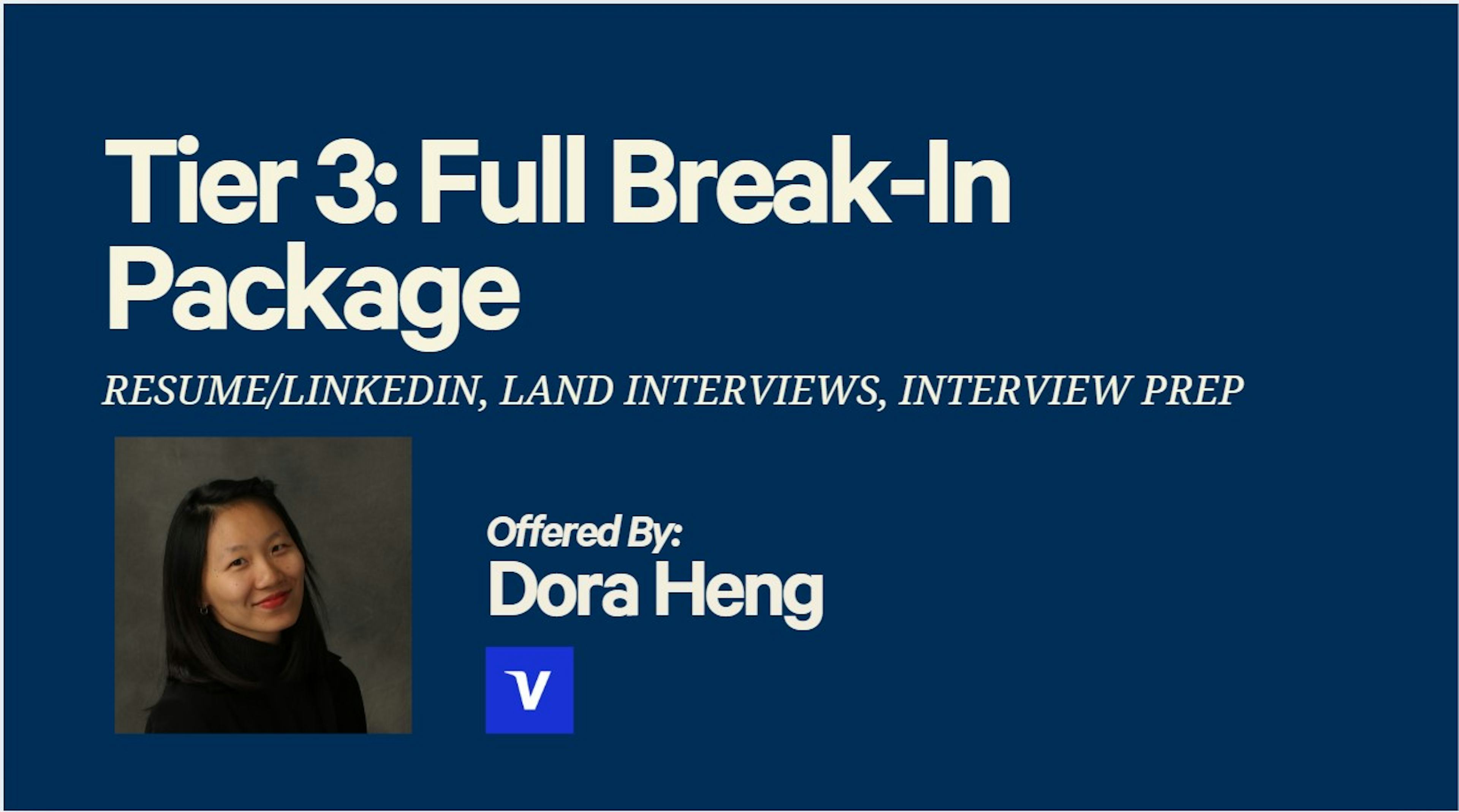 Tier 3: Full Break-In Package