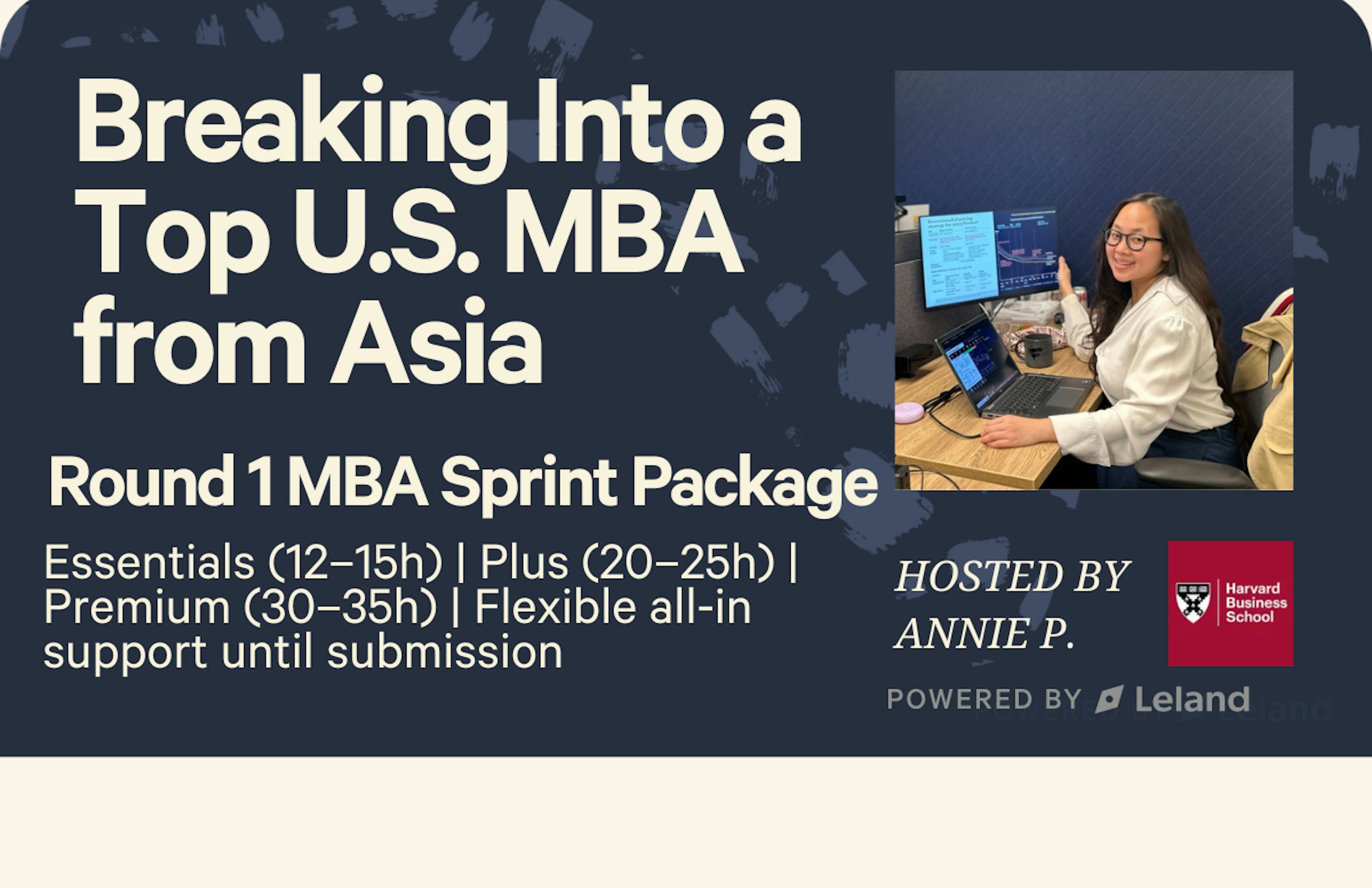 Round 1 MBA Sprint Package