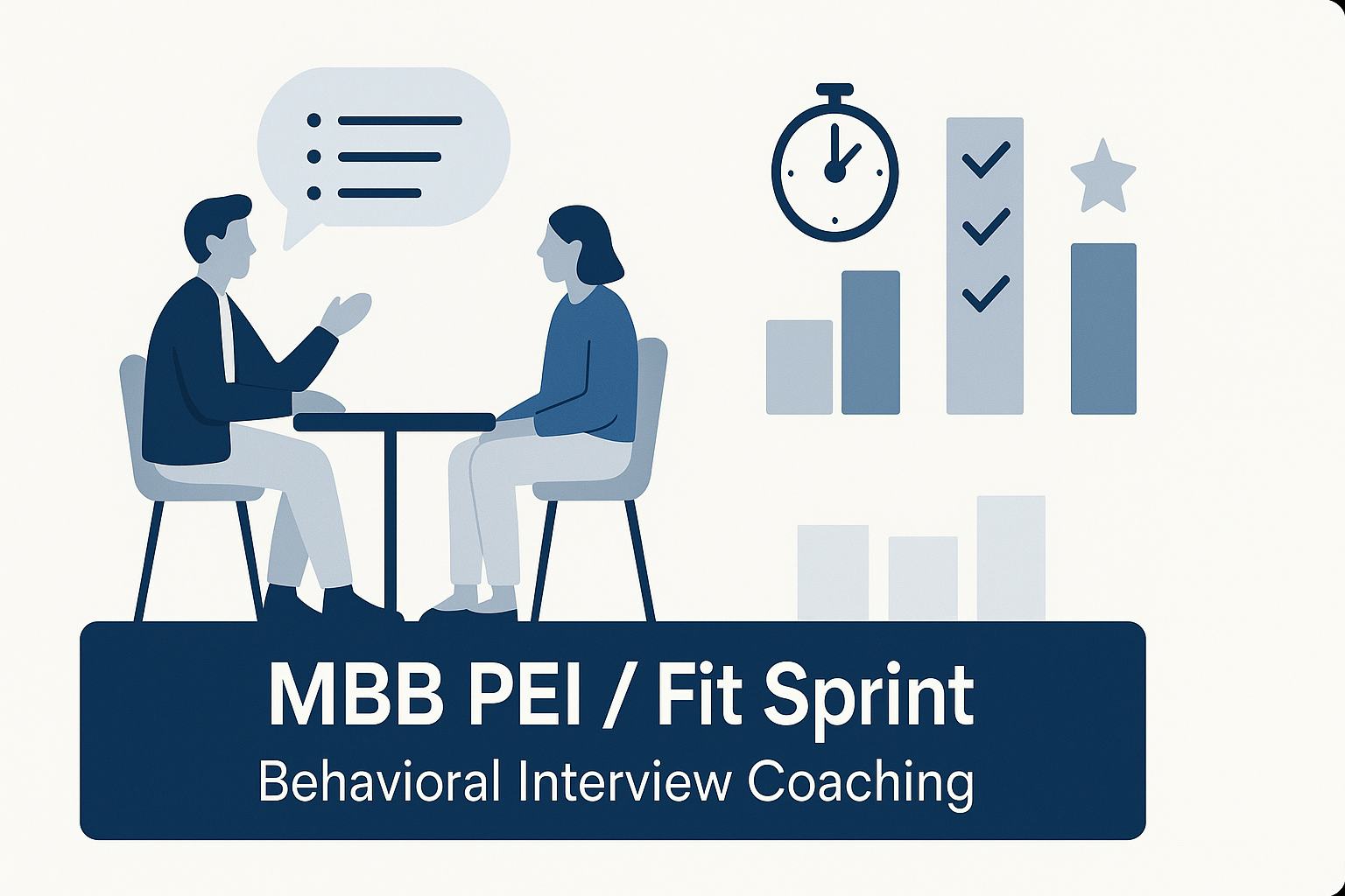 Fit / PEI / Behavioral MBB interview prep