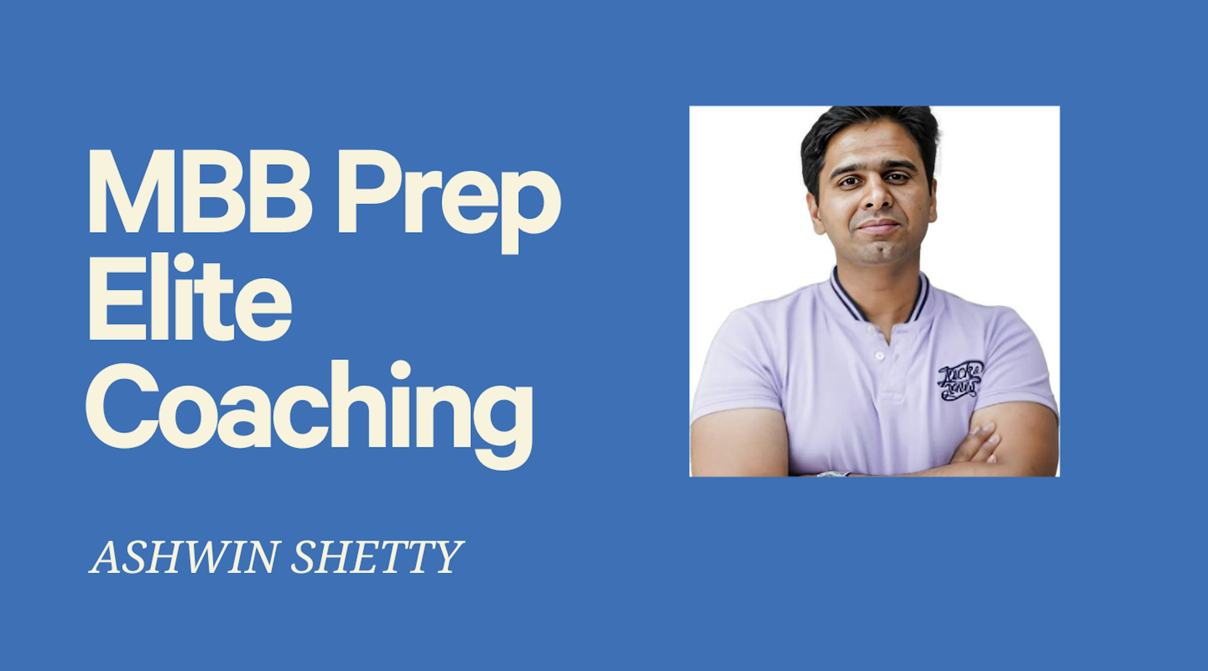 MBB Prep Elite Coaching 