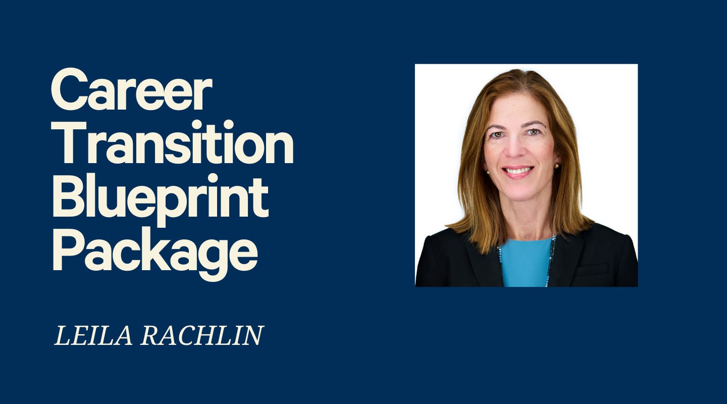 Strategic Career Transition Blueprint
