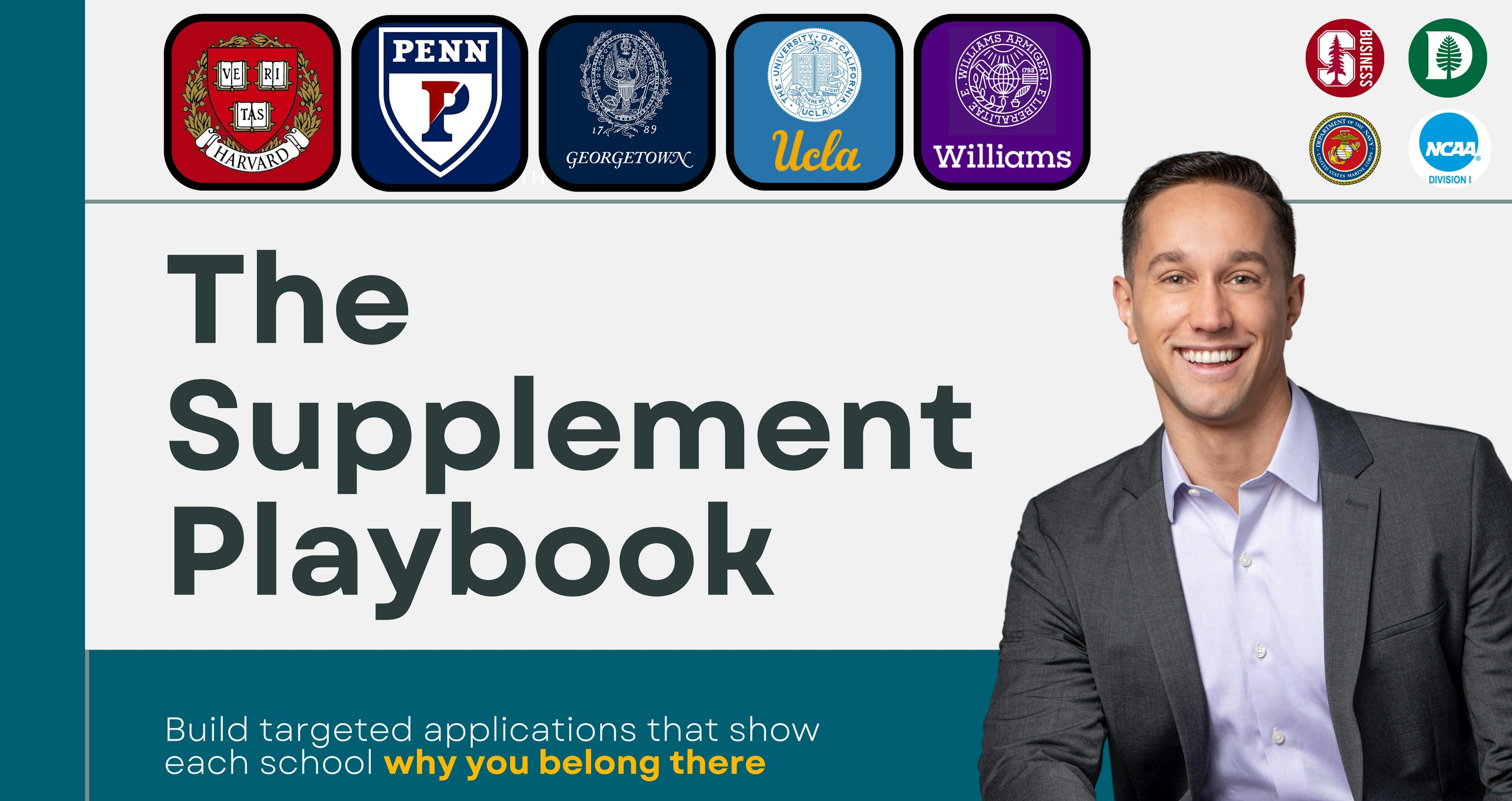 College: The Supplement Playbook