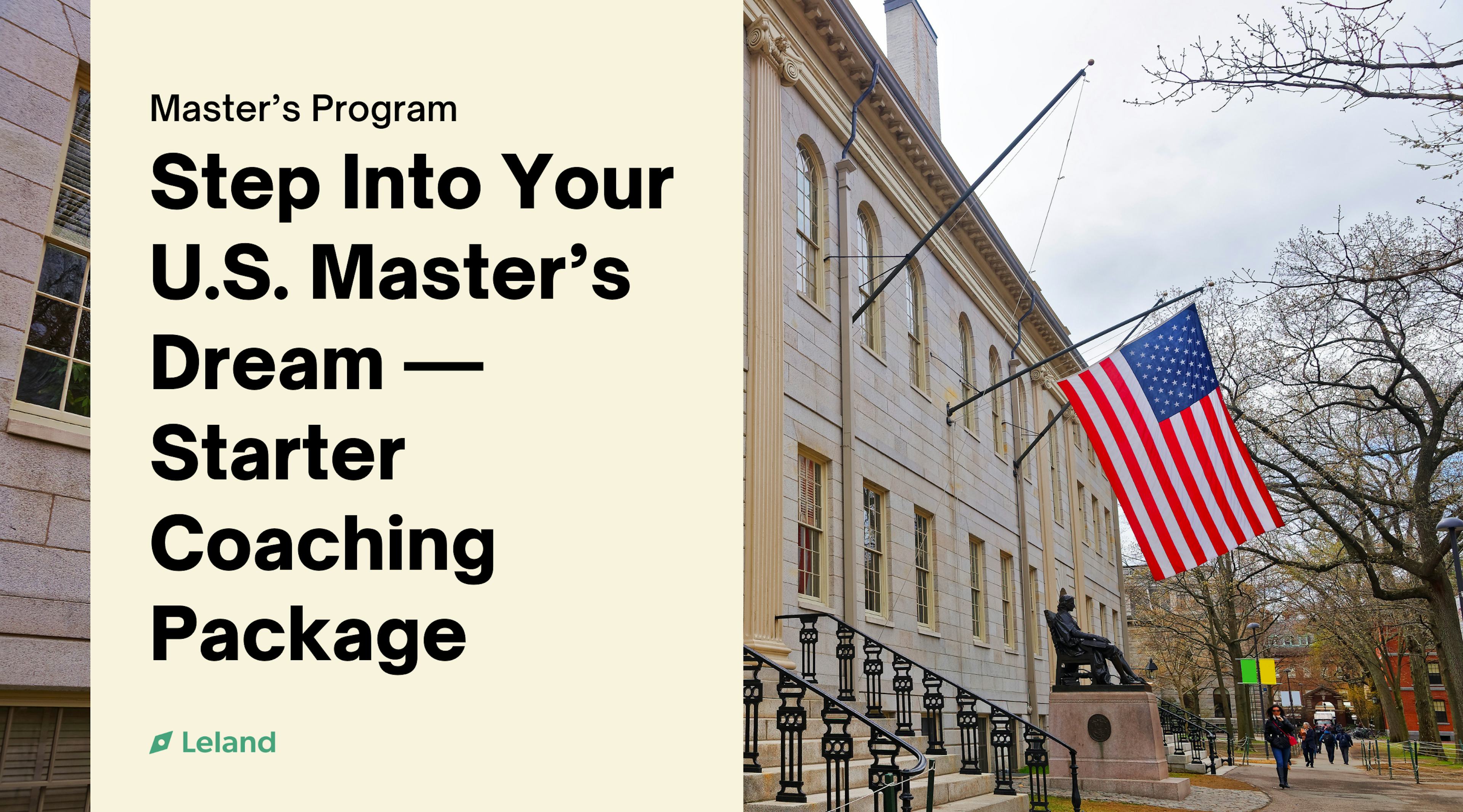 Step Into Your U.S. Master’s Dream — Starter Coaching Package