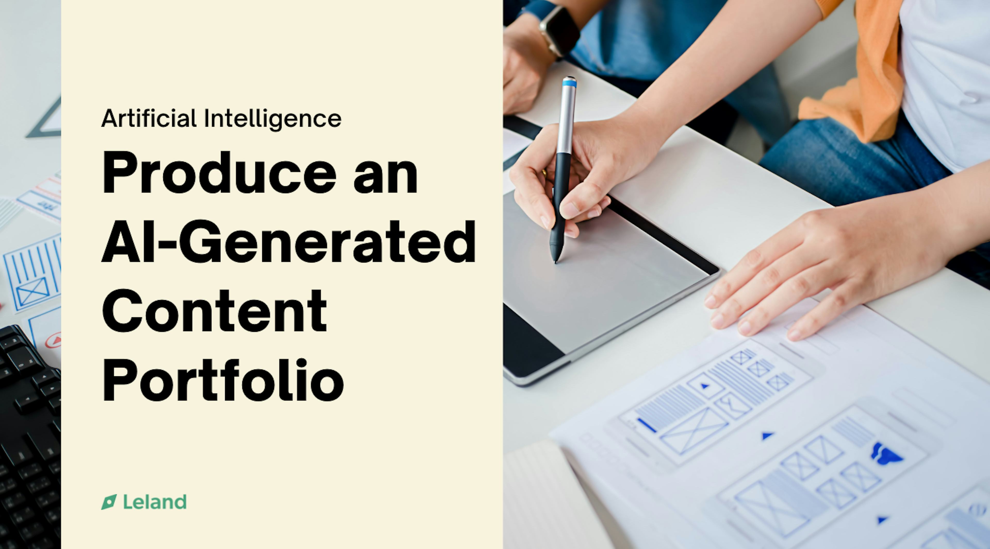 Produce an AI-Generated Content Portfolio