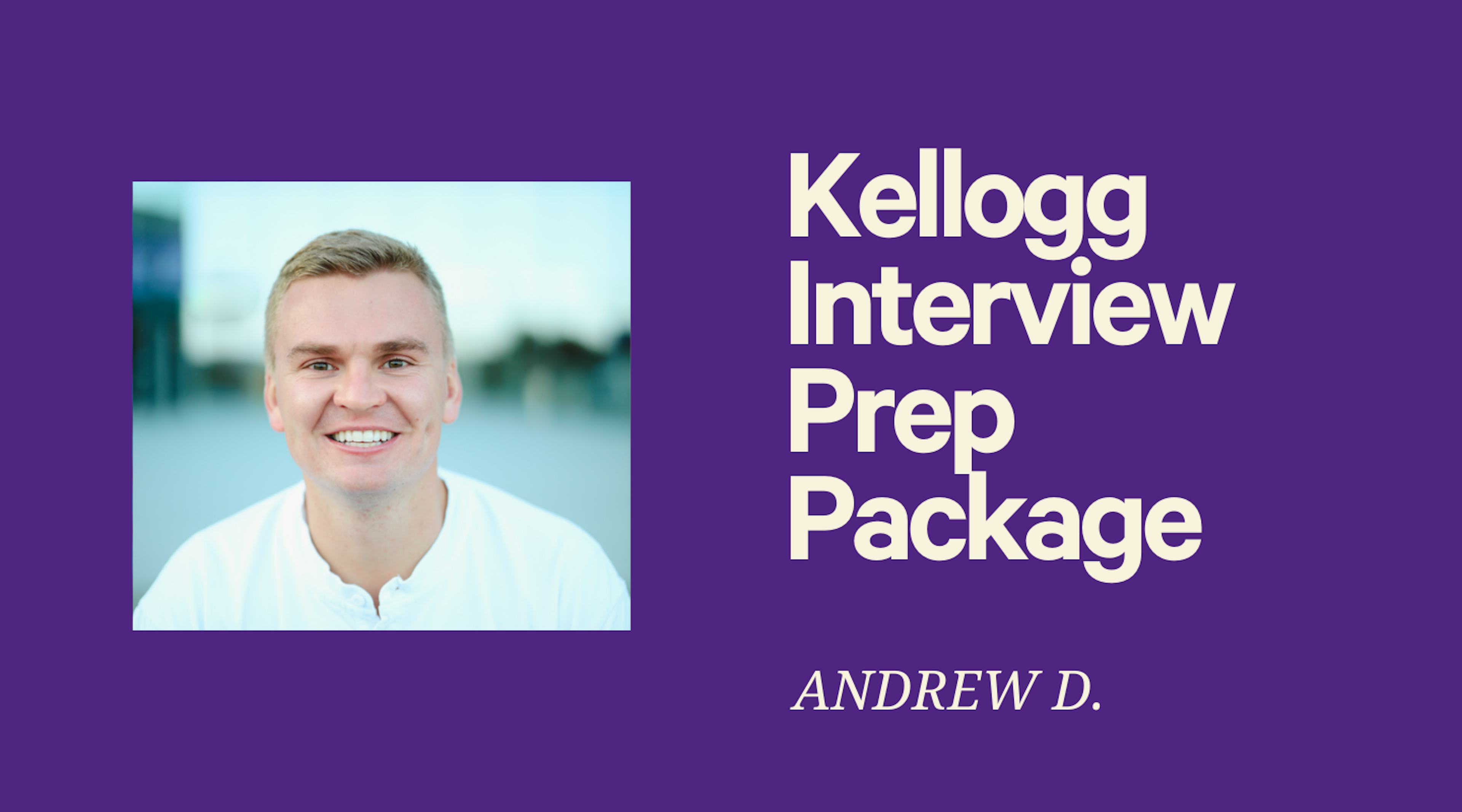 Kellogg Mock Interviews Package