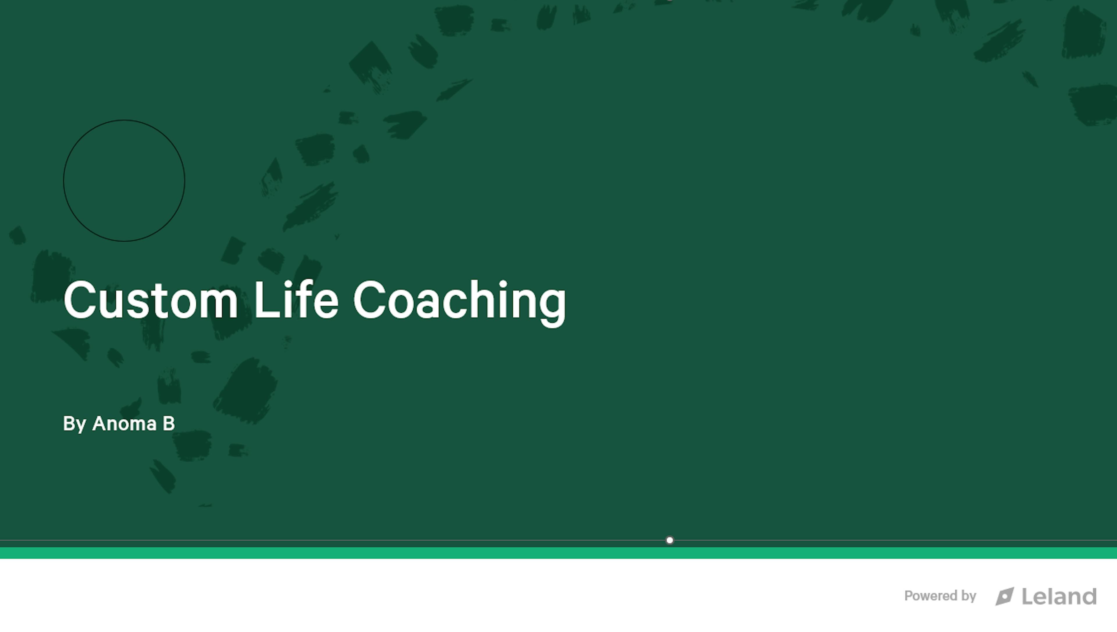 Custom Life Coaching Package