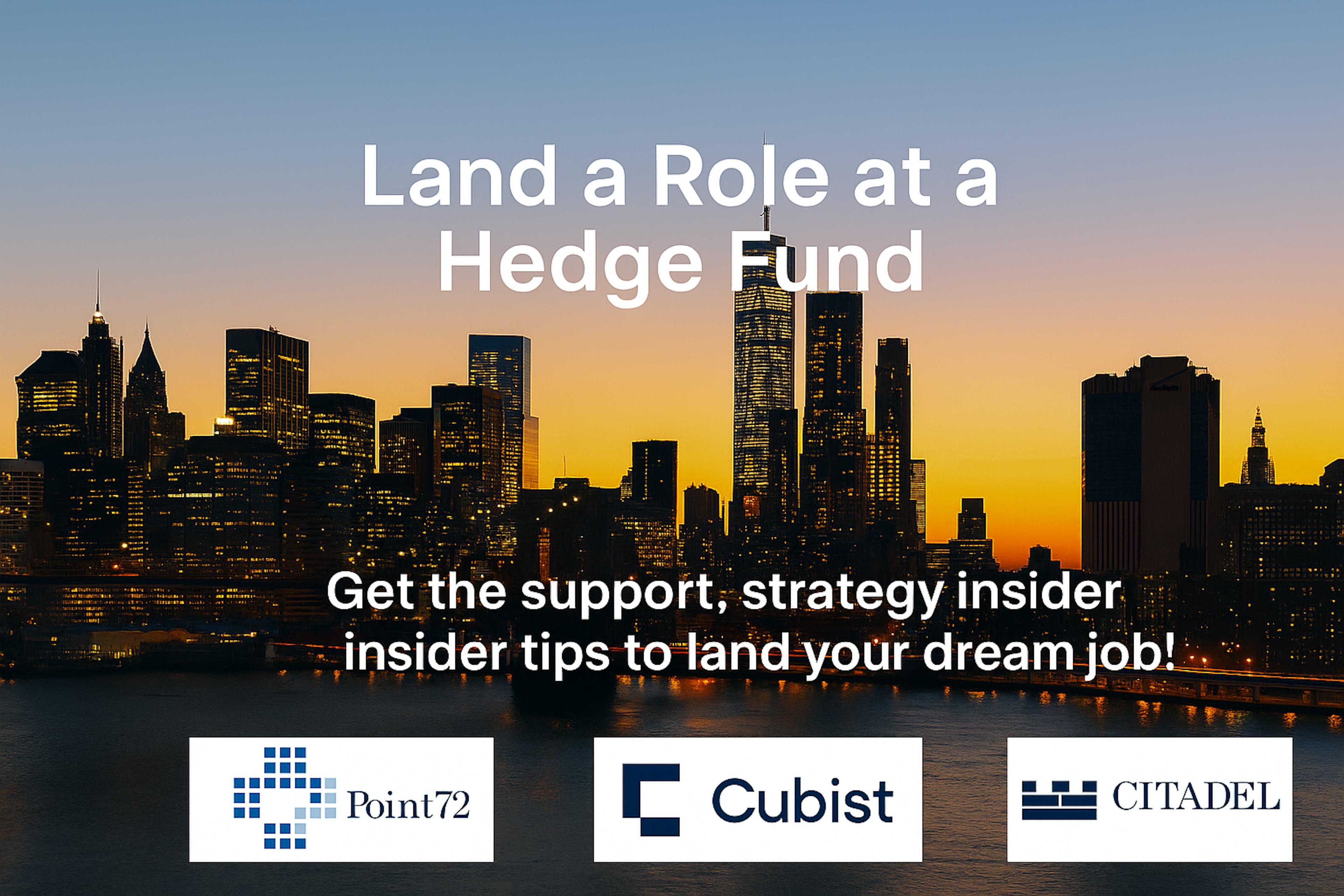 Hedge Fund - Resume, LinkedIn and Career Search Review