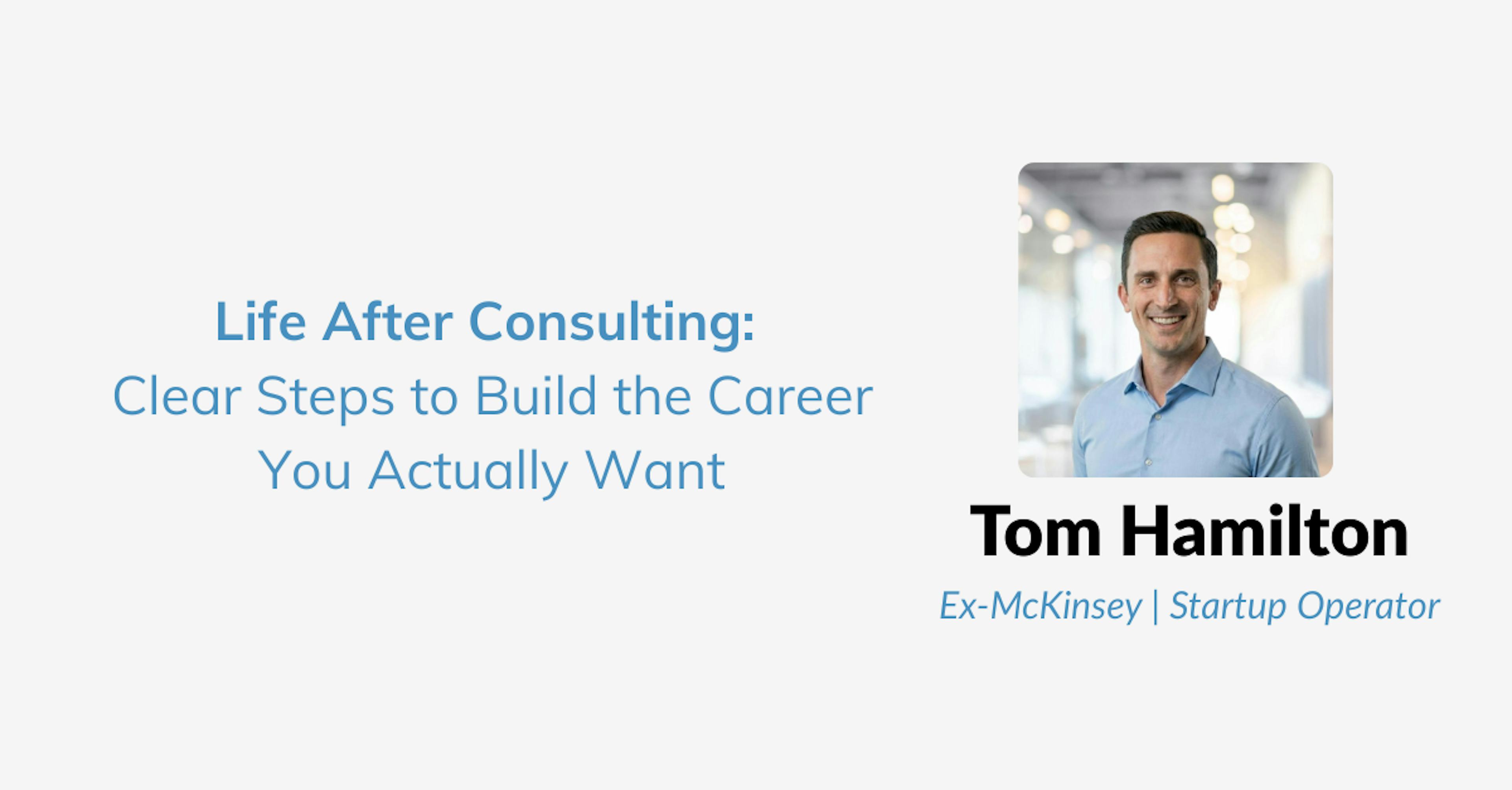 Consultant's Dilemma: Transitioning with Momentum