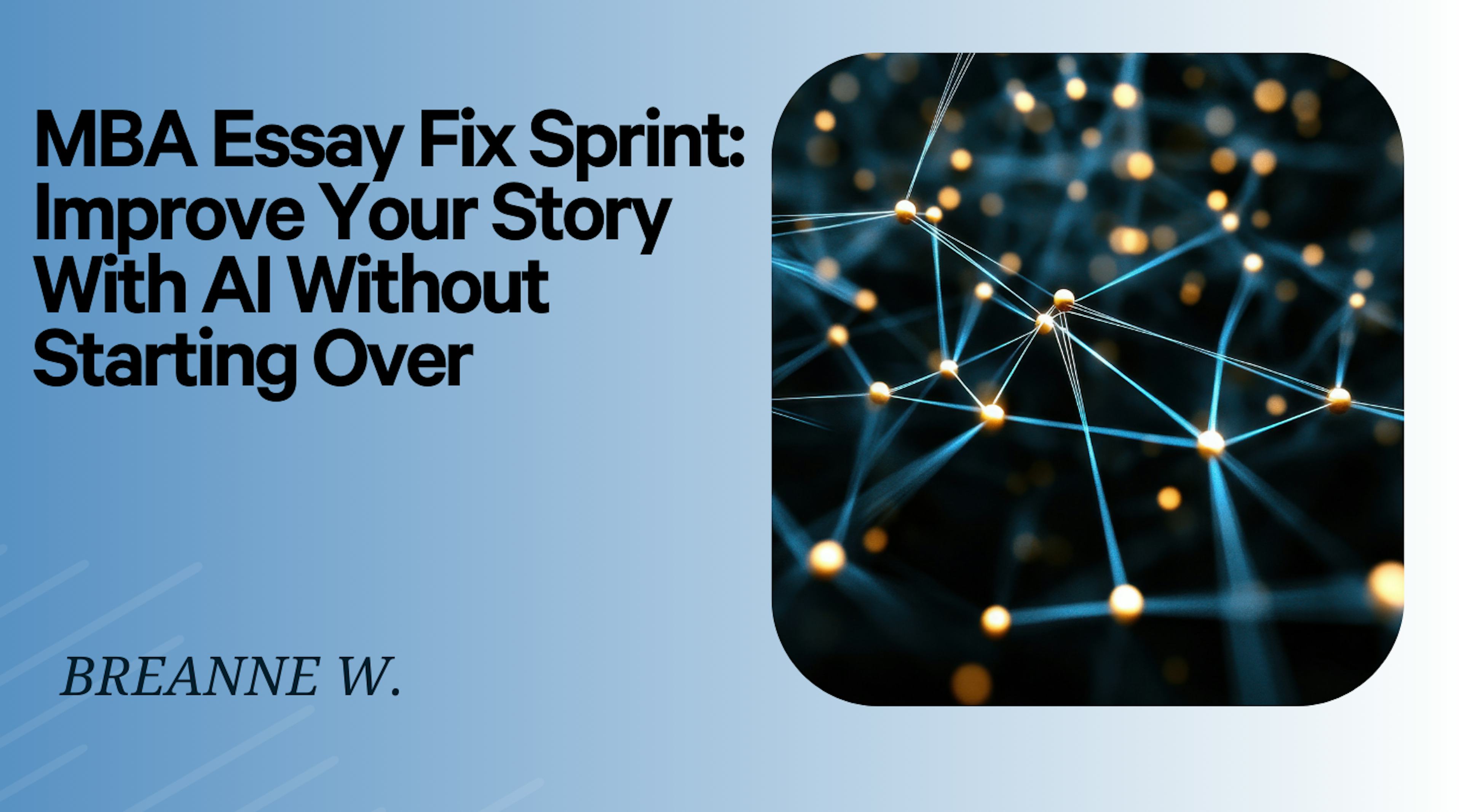 Final R2 Essay Fix Sprint: Improve Your Story With AI Without Starting Over
