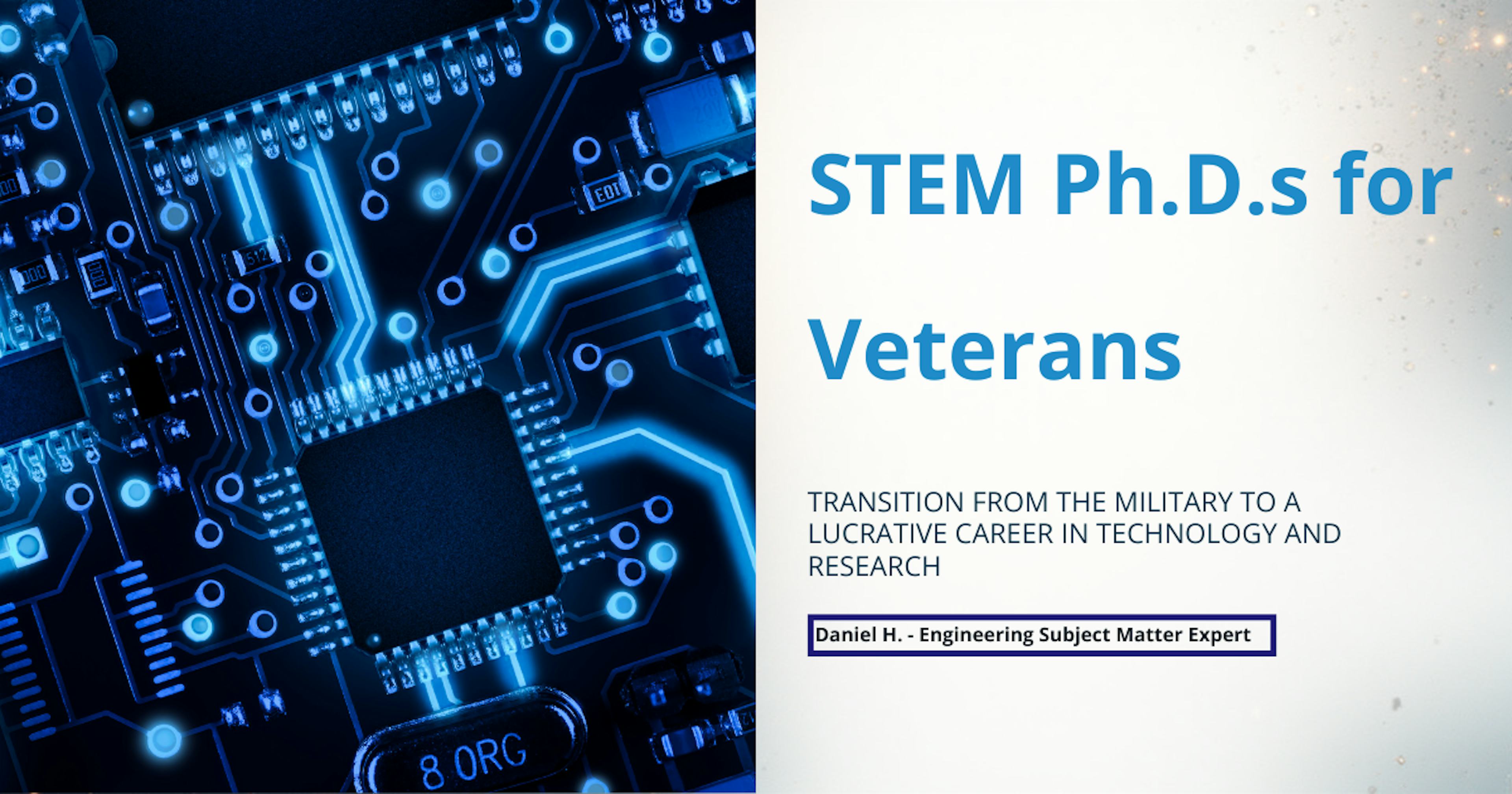 Military to STEM Ph.D.