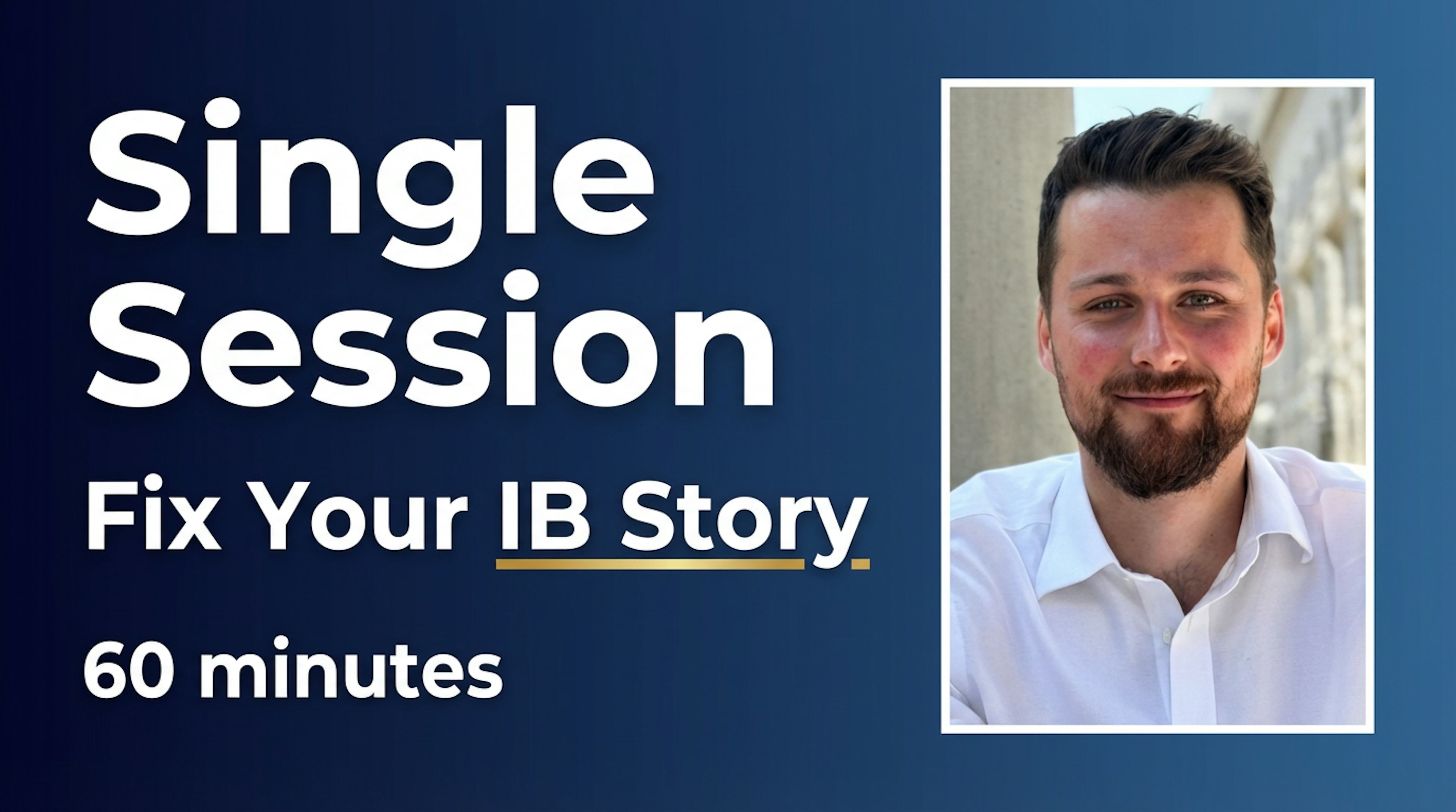 Single Session: IB Narrative Strategy