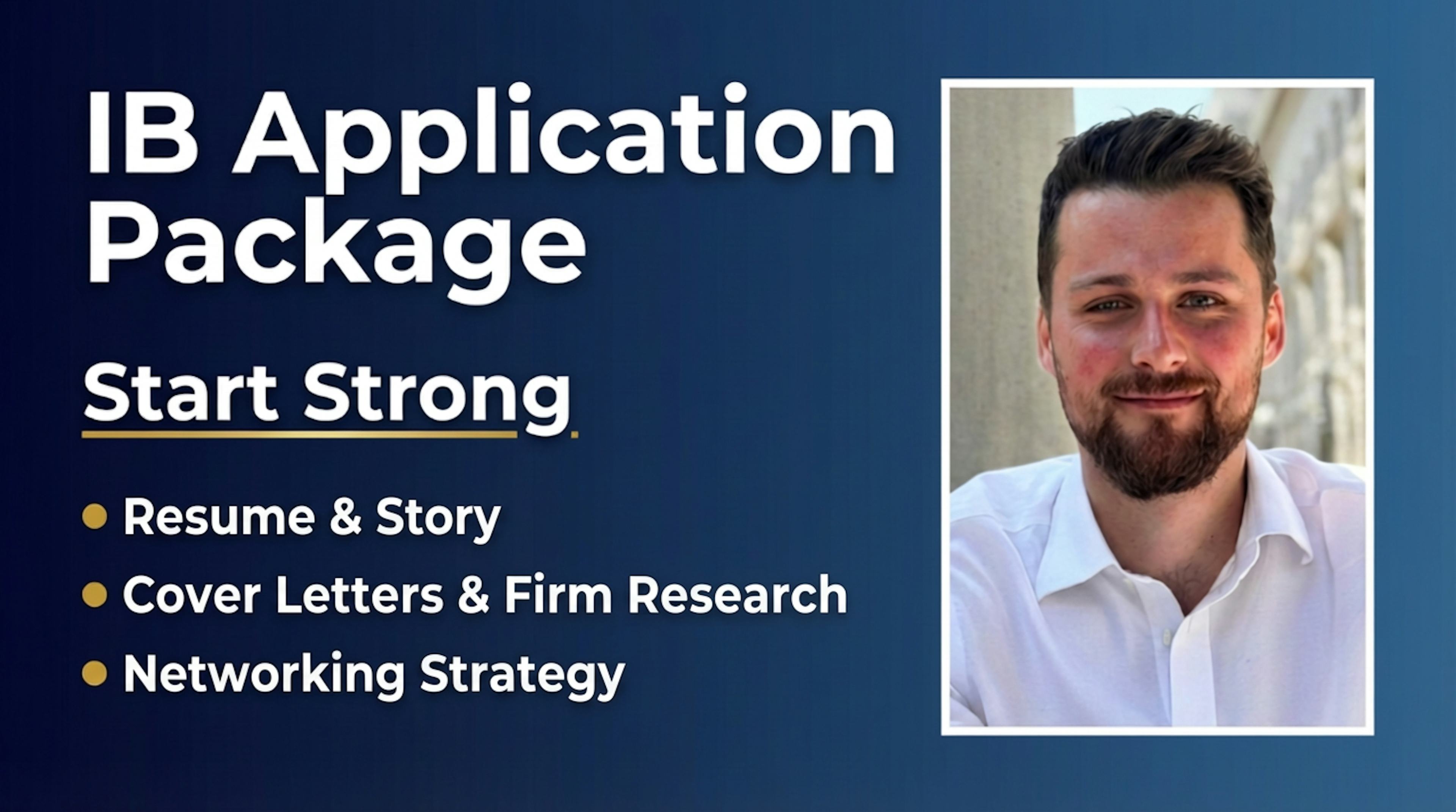 IB Application Package: Start Strong