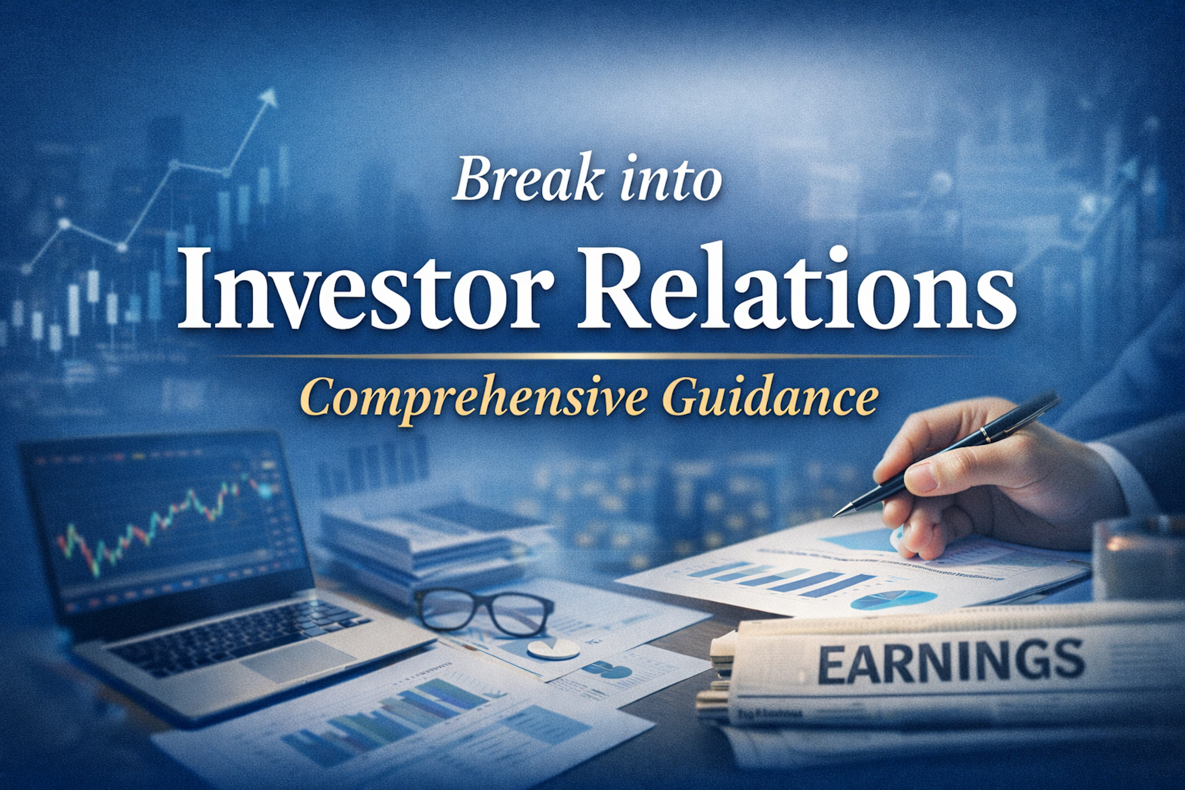 Break into Investor Relations role- Comprehensive Guidance