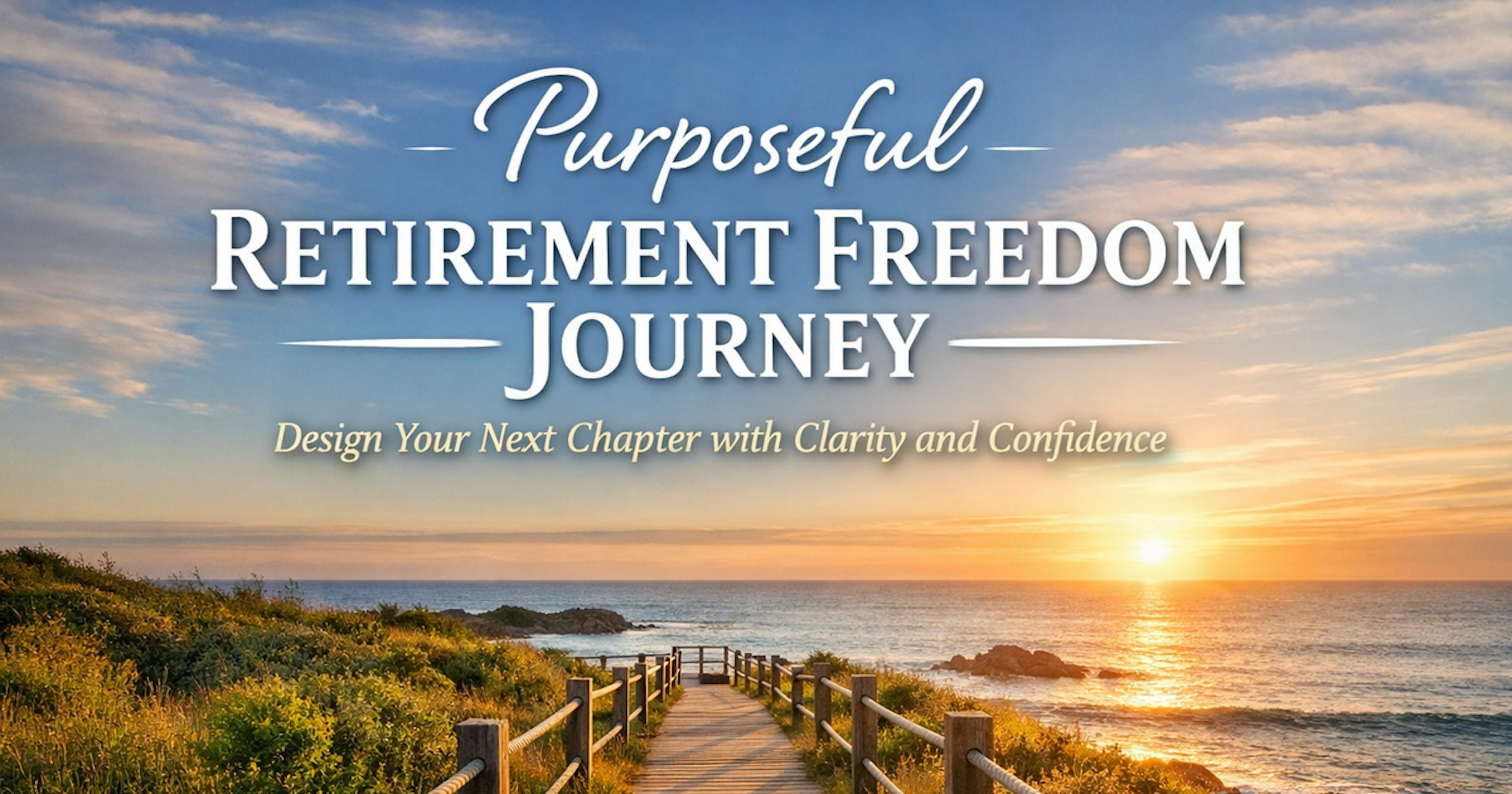 Purposeful Retirement Method™: Protect Your Time, Design Your Next Chapter