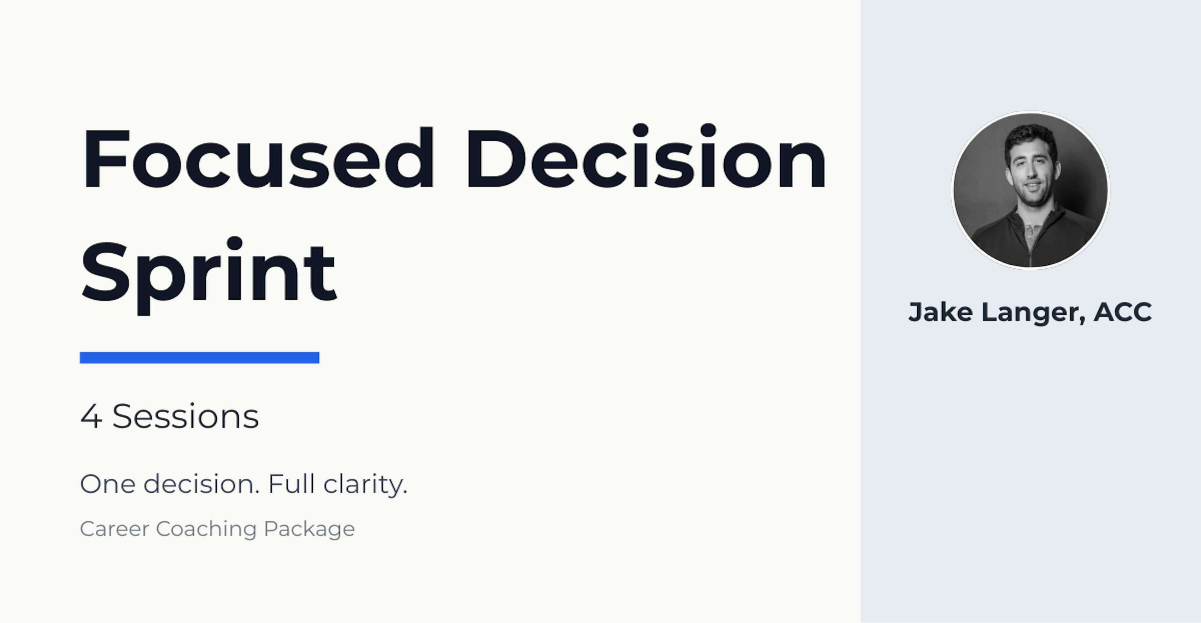 Focused Decision Sprint