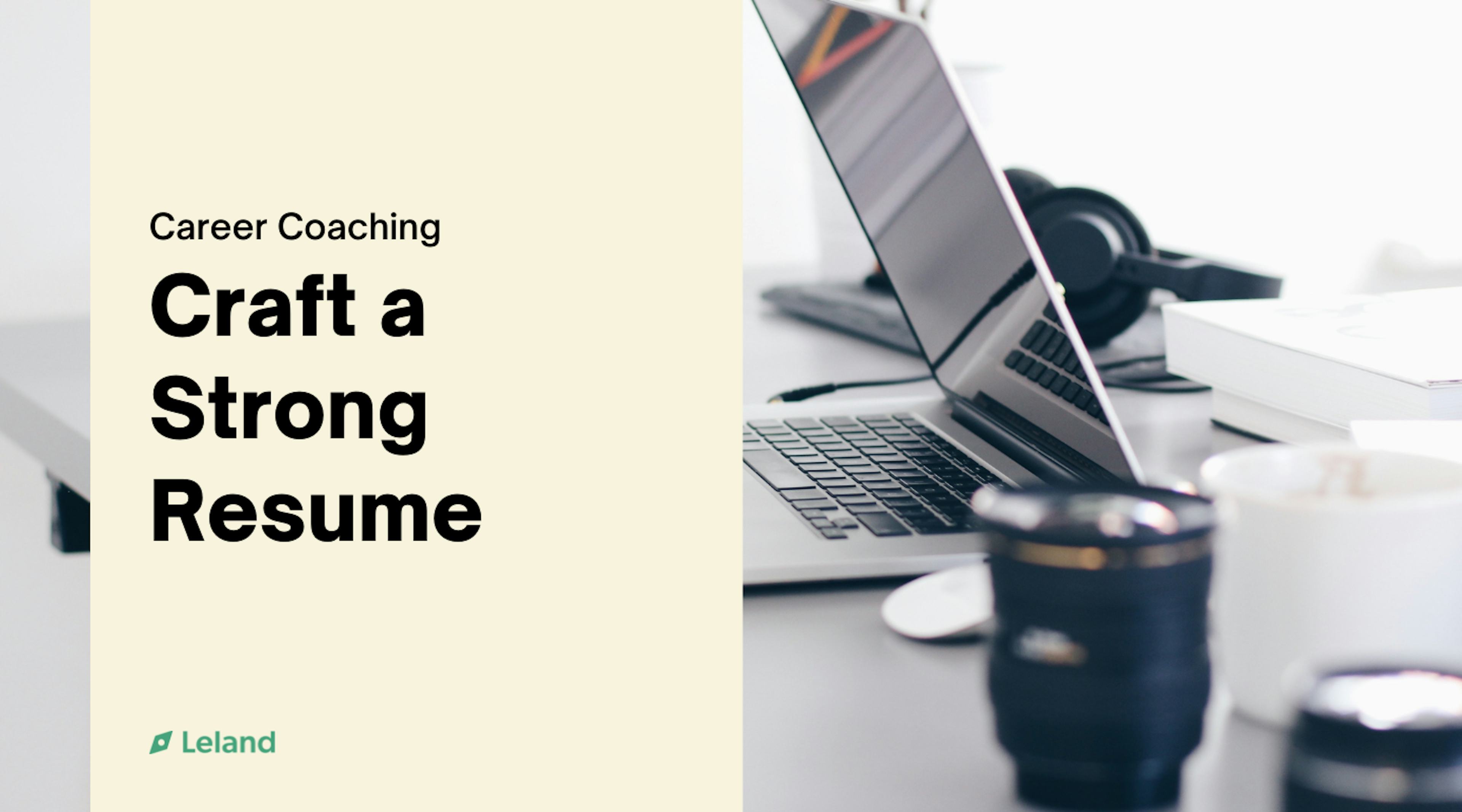 Craft a Strong Resume