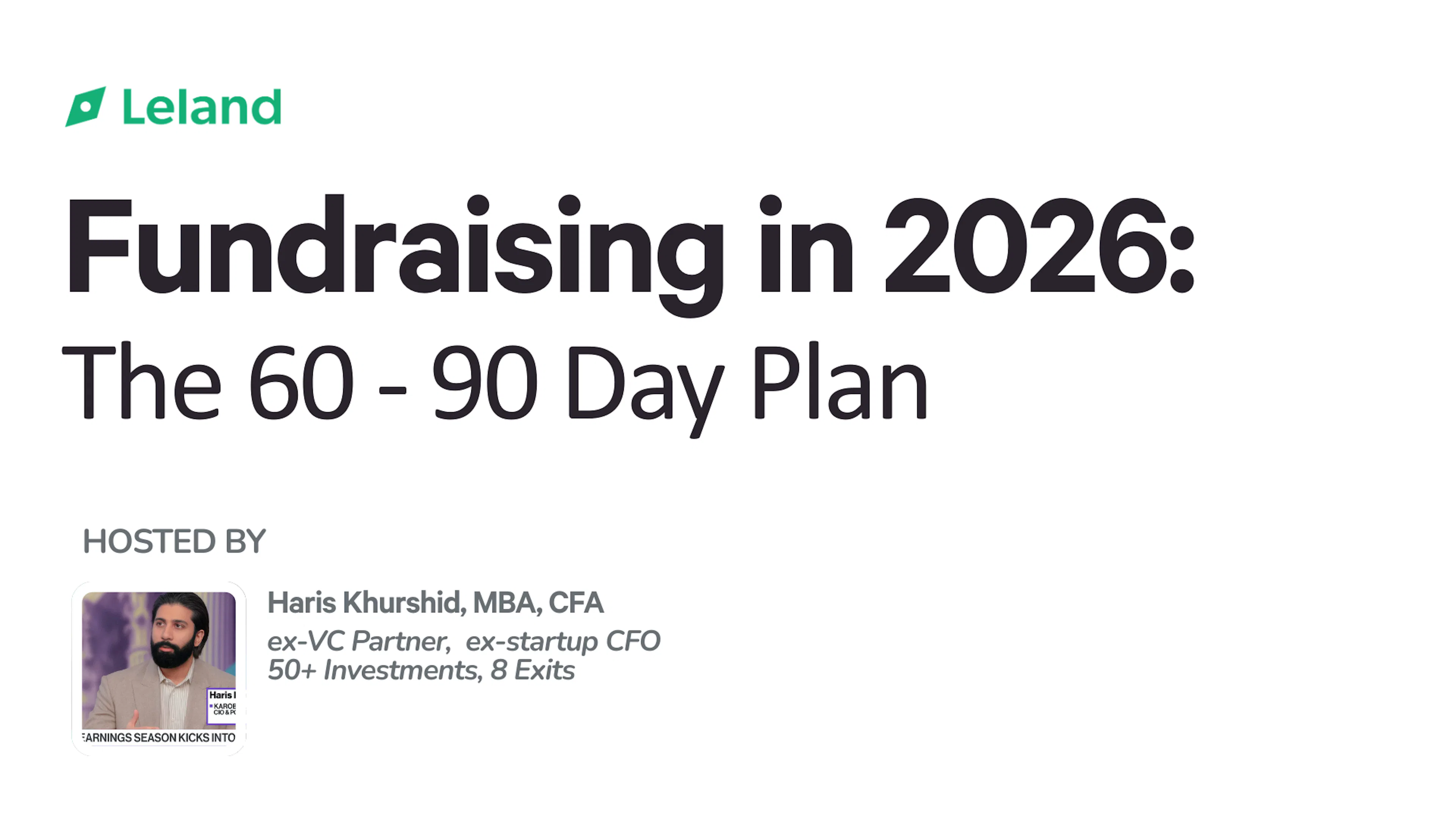 Close Your Round in 60–90 Days: The 2026 Fundraising Blueprint
