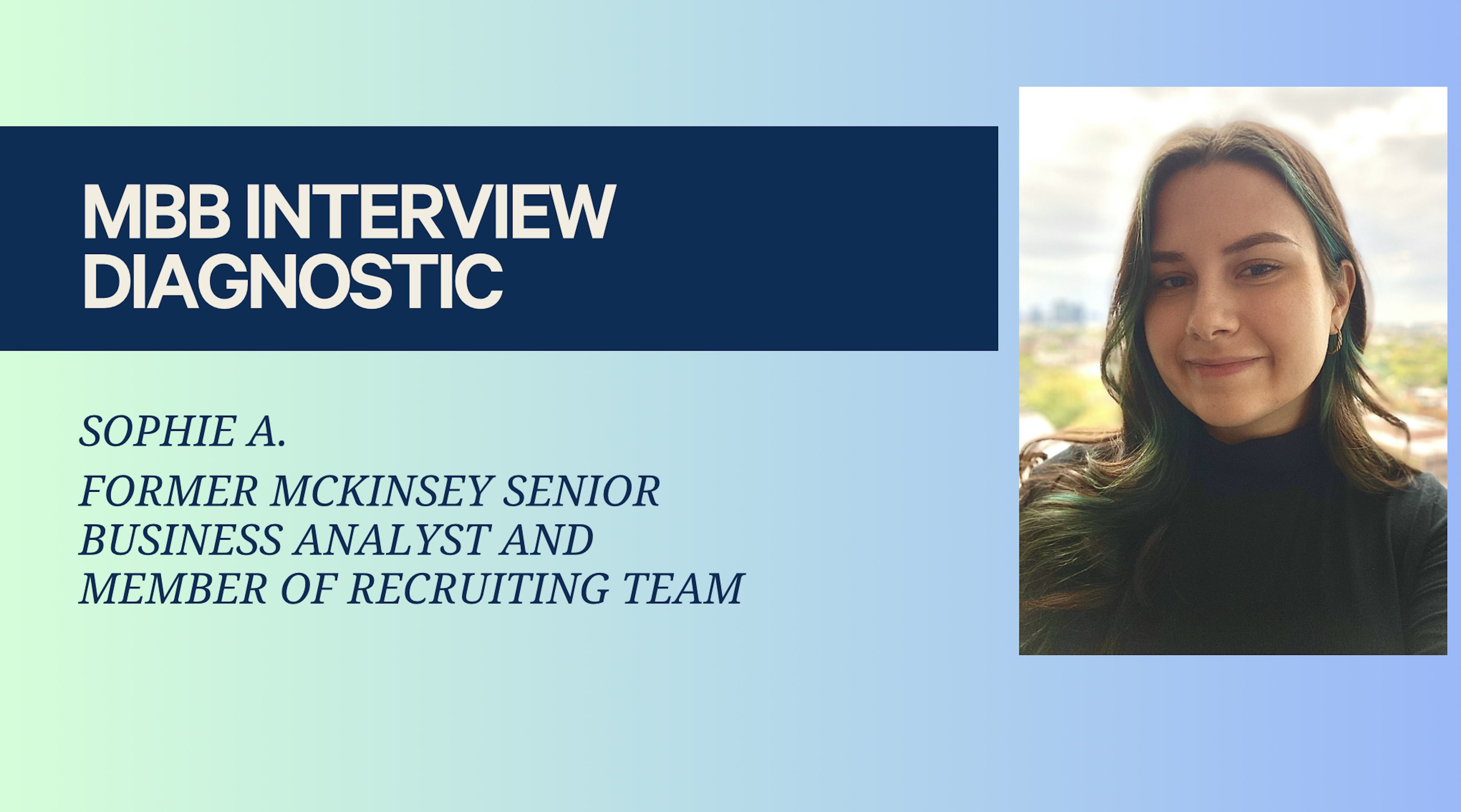 MBB Interview Diagnostic