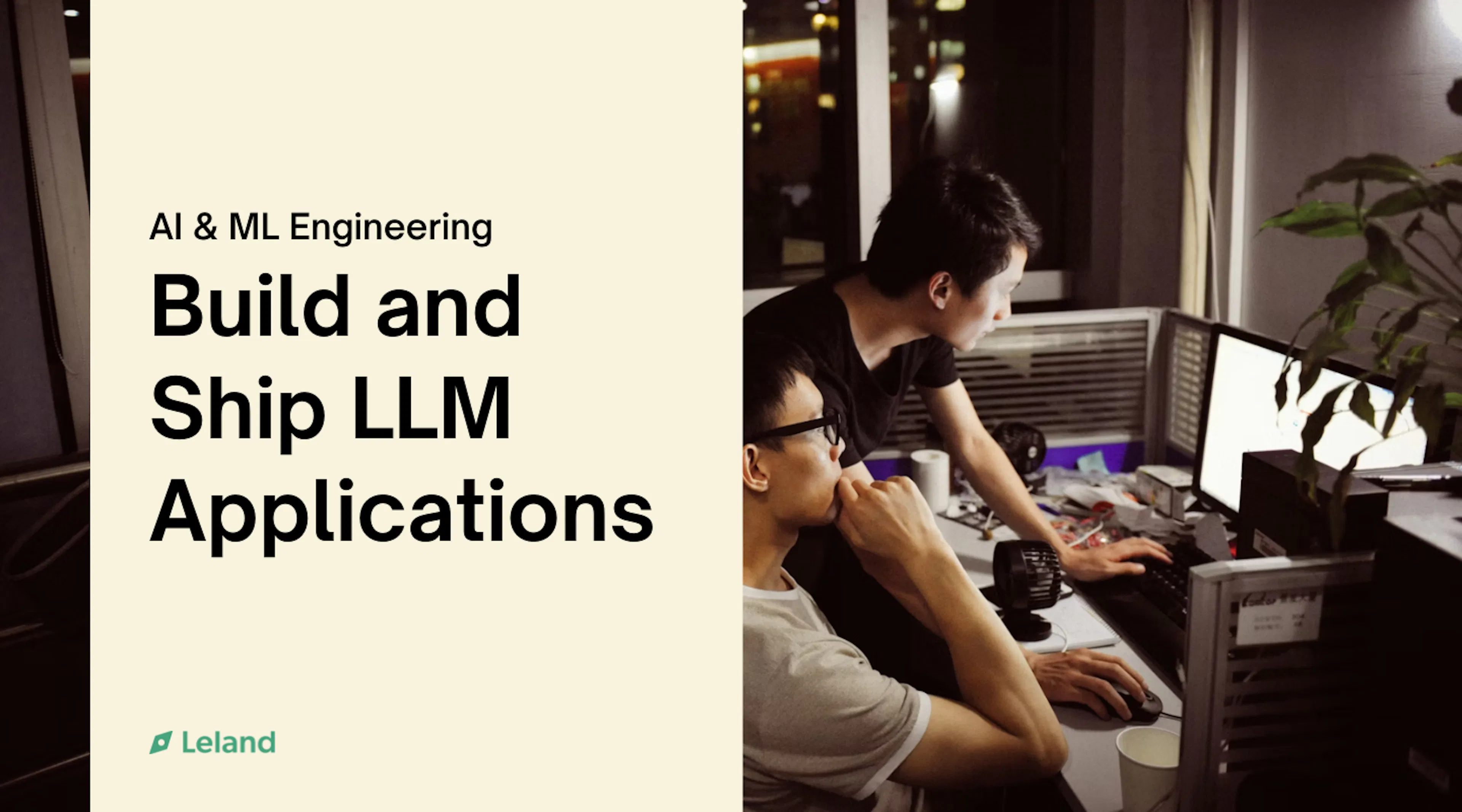 Build and Ship LLM Applications